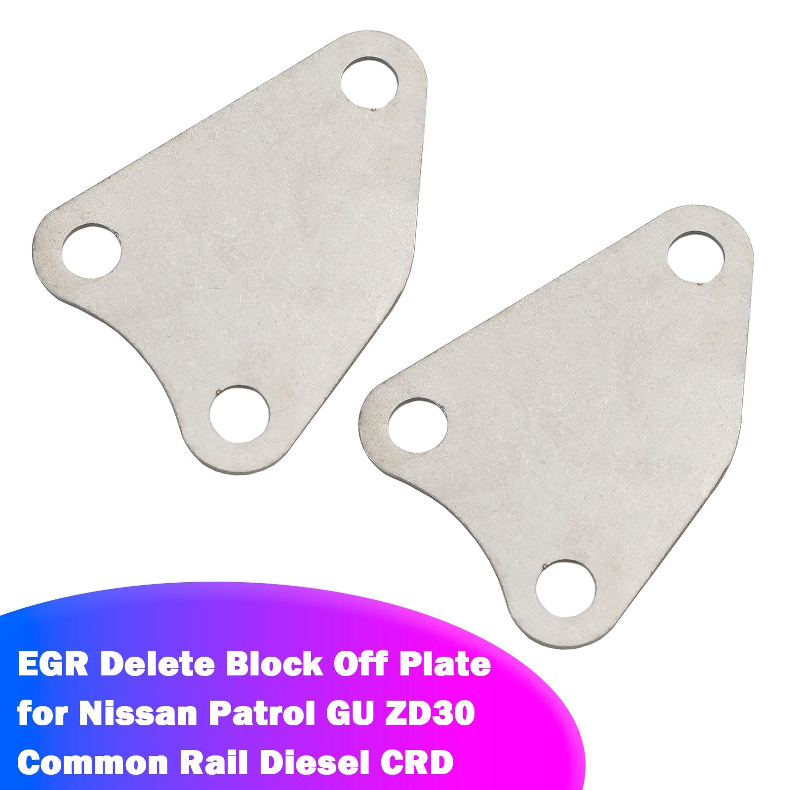 Slepa plošča EGR za Nissan Patrol GU ZD30 Common Rail Diesel CRD