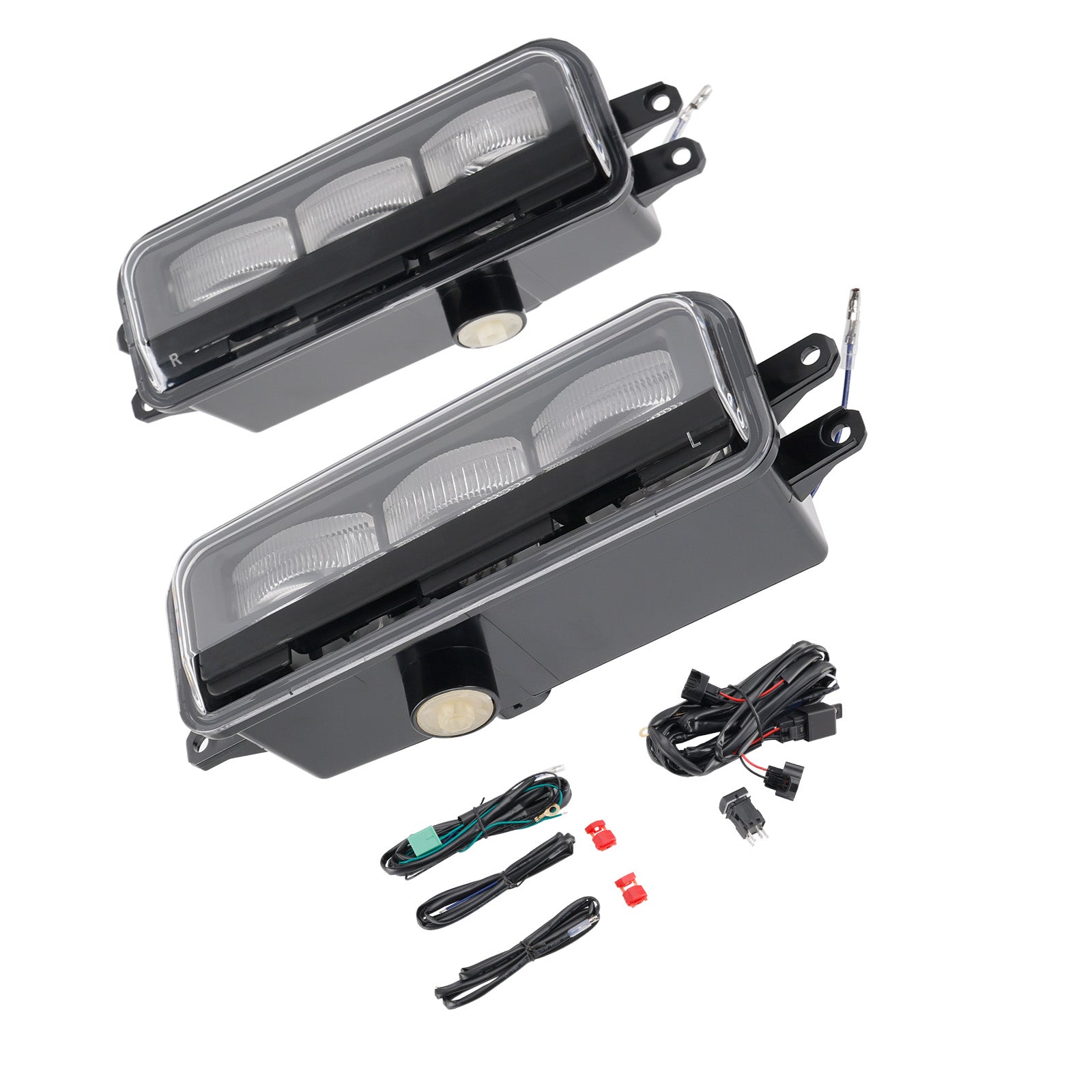 Feu antibrouillard avant à LED pour Toyota Tacoma 2024-2025 + faisceau de câbles