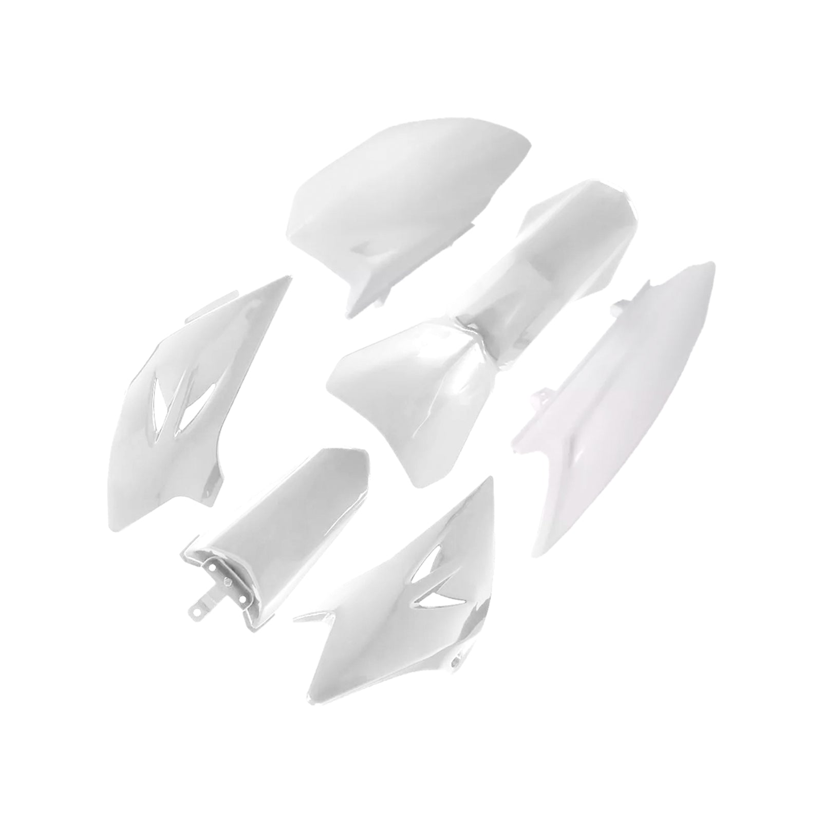 Kit per il corpo in plastica per carenatura di fango anteriore e posteriore per Yamaha TTR50 2006-2021