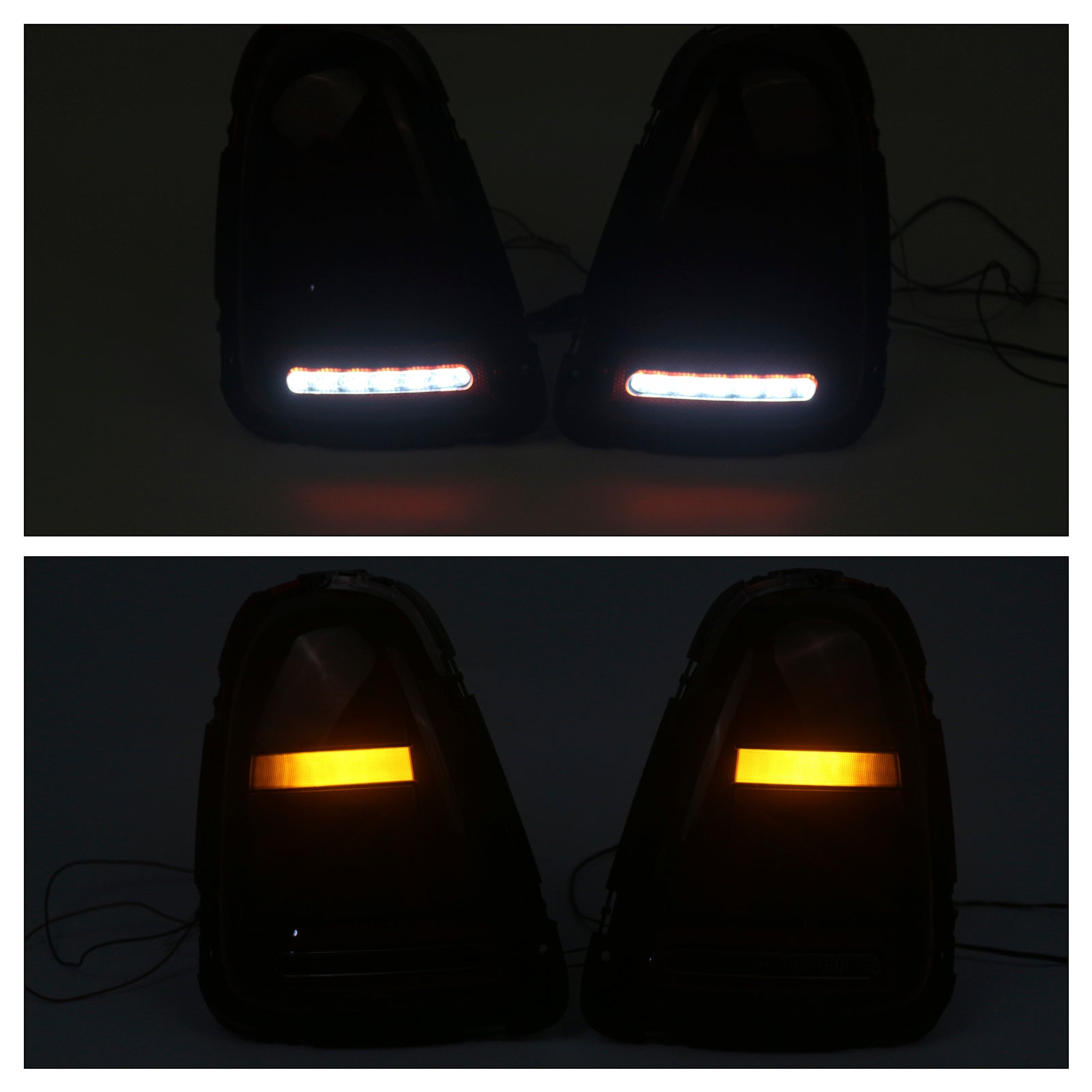 Tylne światła po lewej i prawej diody LED dla Mini Hatch (R56) 2007-2013 63212751307 63217255909