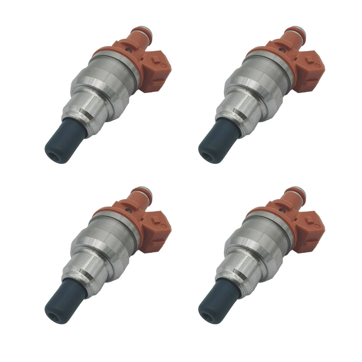 Inyectores de combustible CT9A (4 unidades) compatibles con Mitsubishi Lancer EVO 5/6/7/8/9 (MD348478)