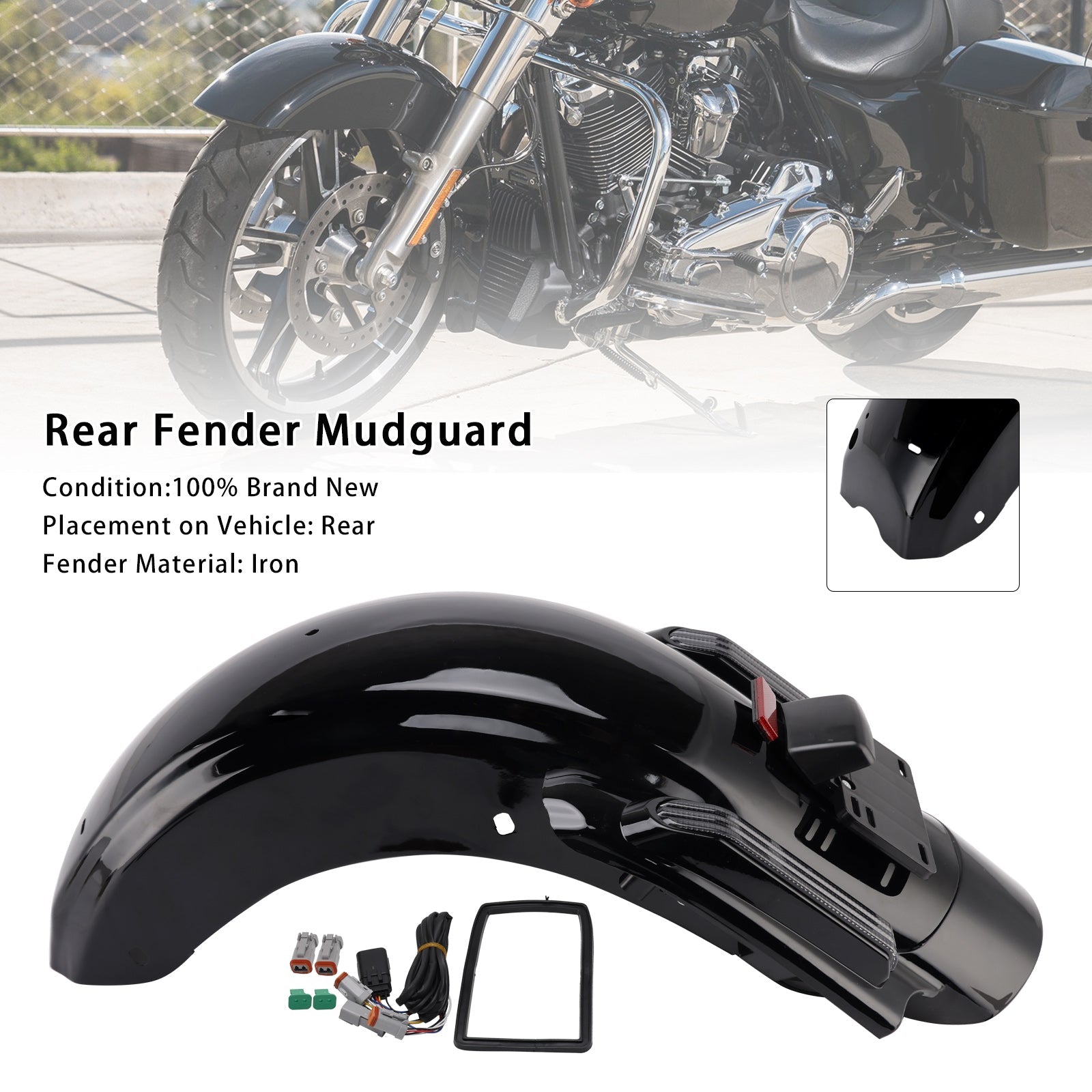 Takalokasuojajärjestelmä Harley Touring Street Glide CVO FLHXSE FLHX 2023-2025