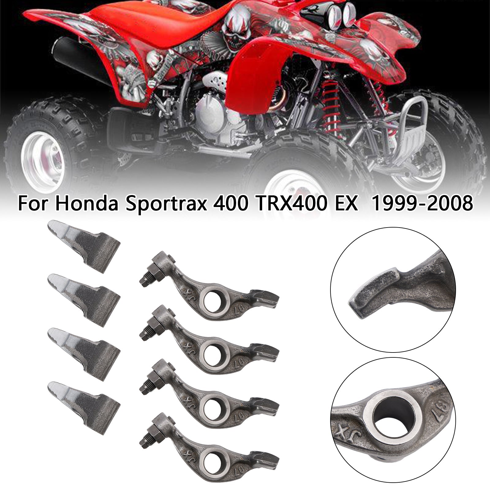 1999-2008 Honda Sportrax 400 TRX400EX Culbuteur d'arbre à cames 14421-KCY-670