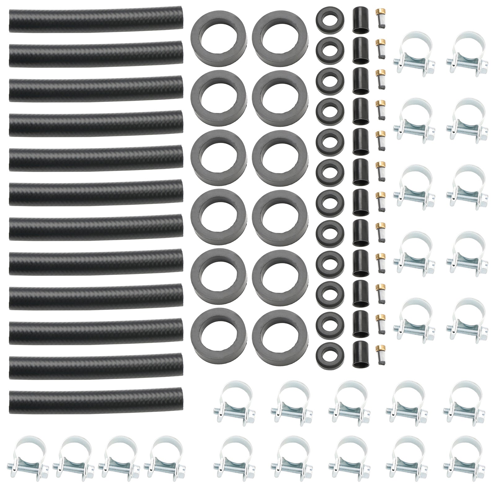 Kit di riparazione dell'iniettore di carburante 12 pezzi Alfa Romeo Milano 1970-1989