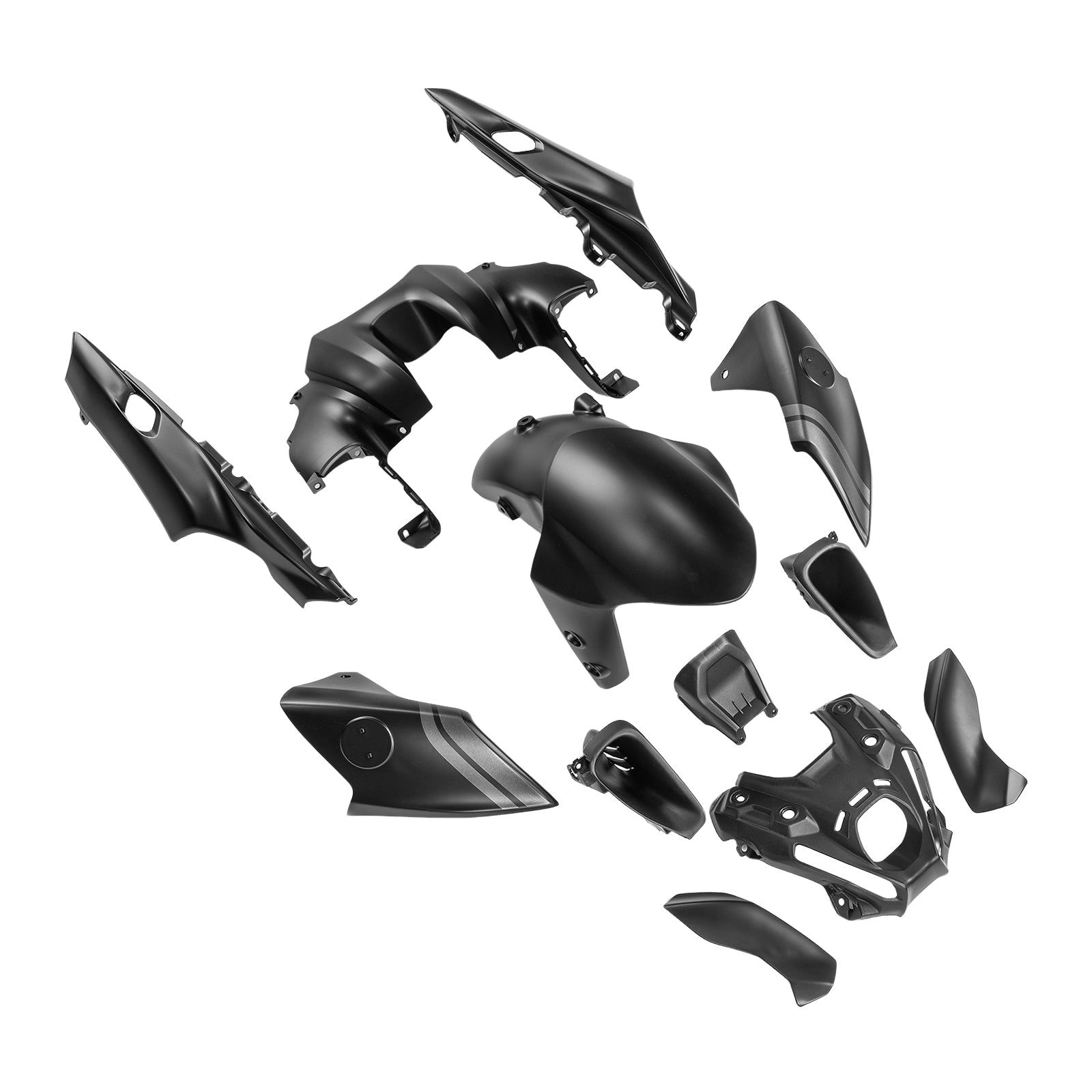 Kit de carénage de carrosserie ABS injection pour Yamaha MT-09 / MT-09 SP 2021-2023 06#