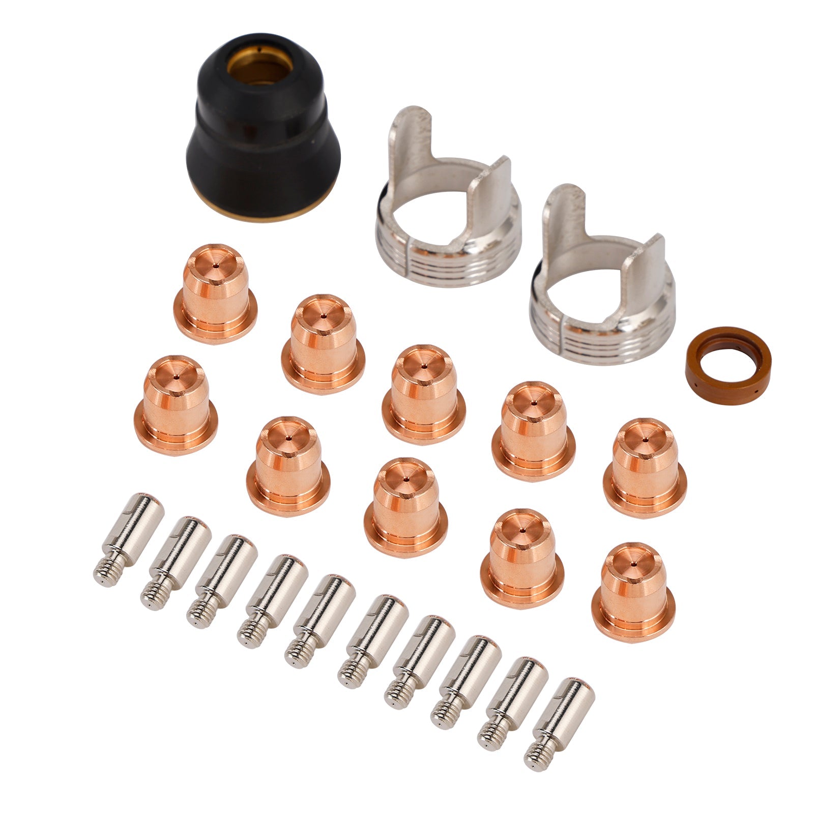 Lot de 24 électrodes de pointe pour torche de découpe plasma IPT40 pour CUT-55DS et CUT-65DS