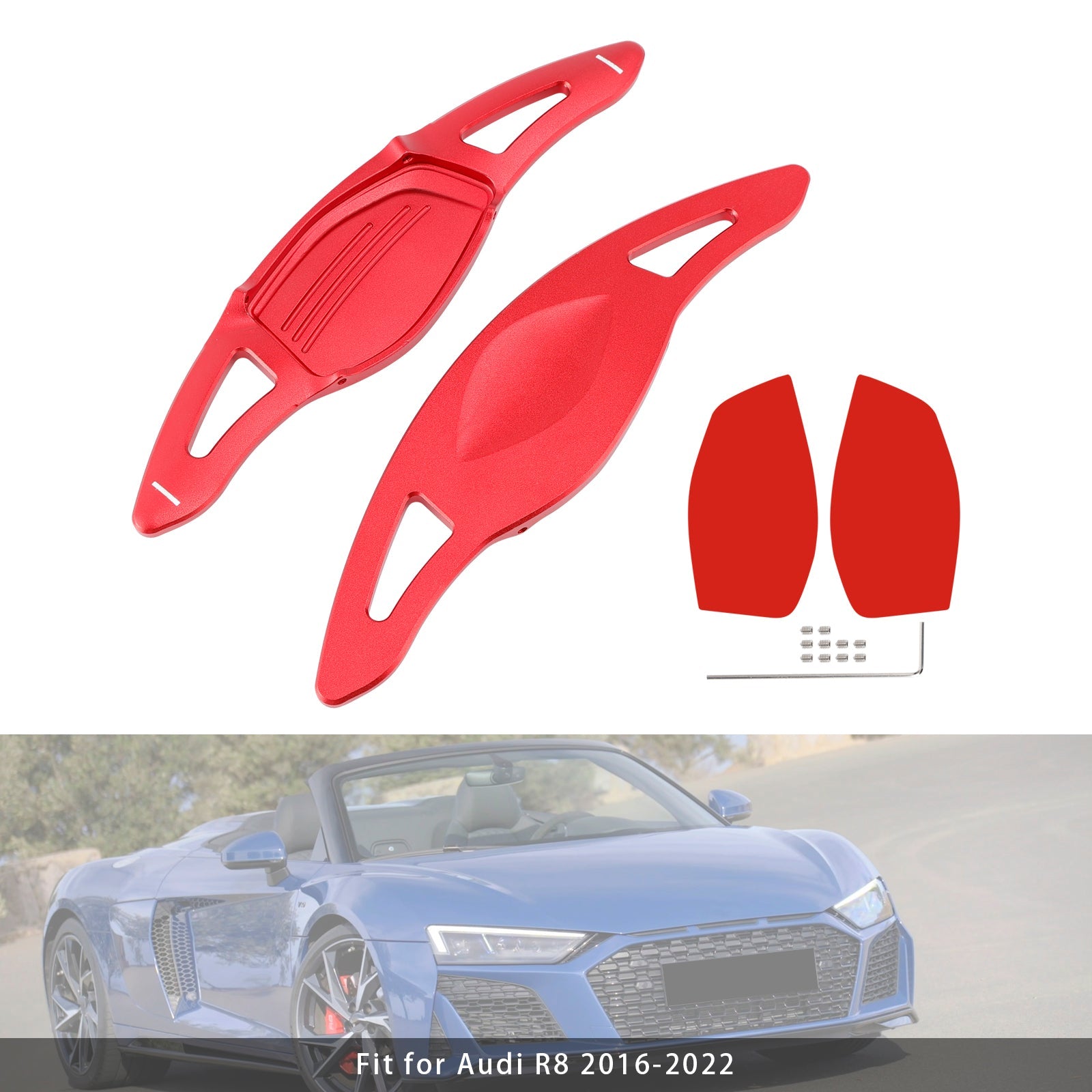 Razširitev volanskega obroča za spreminjanje hitrosti za Audi RS5 RS3 TT RS aluminij