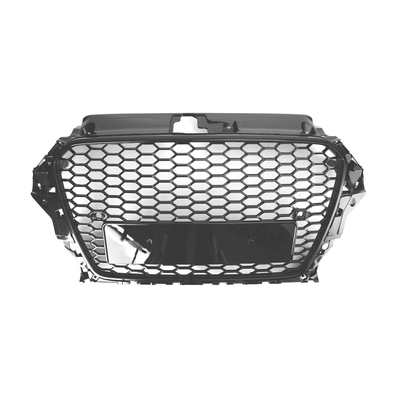 RS3 Style Front Hood Henycomb Bumper Grille Grill pour Audi A3 S3 2013-2016