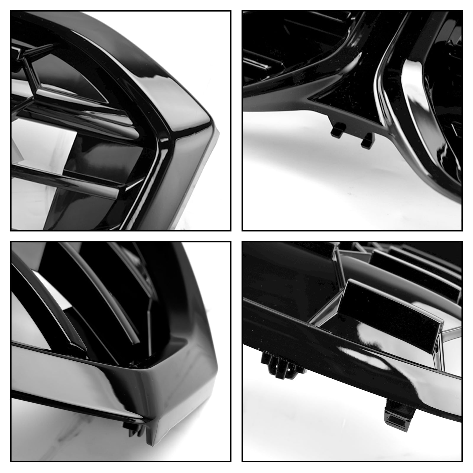 2023-2024 BMW G20 320i 330i M340i Parrilla delantera negra brillante