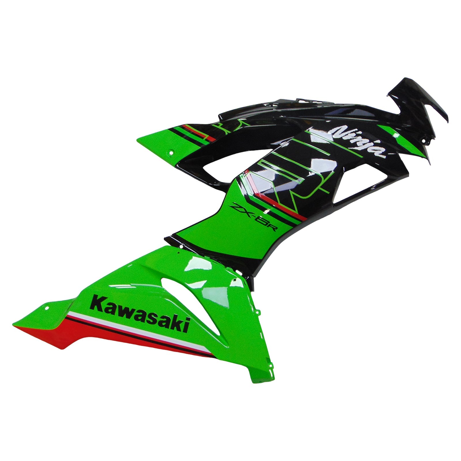 Kit de carénage d'injection Kawasaki ZX6R 2019-2023, carrosserie en plastique ABS