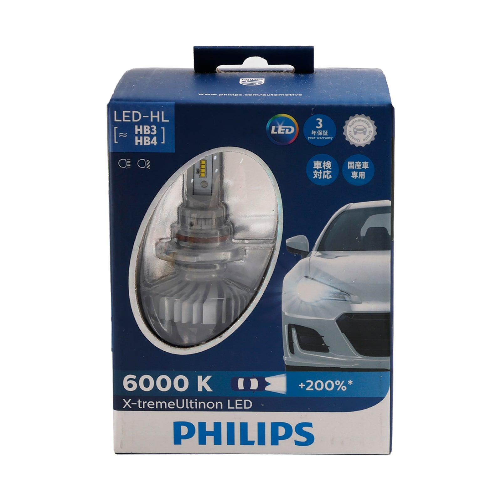 Phare de voiture LED-HL X-tremeUltinon LED 9005/6 HB3/4 11005XU 12V 25W pour PHILIPS