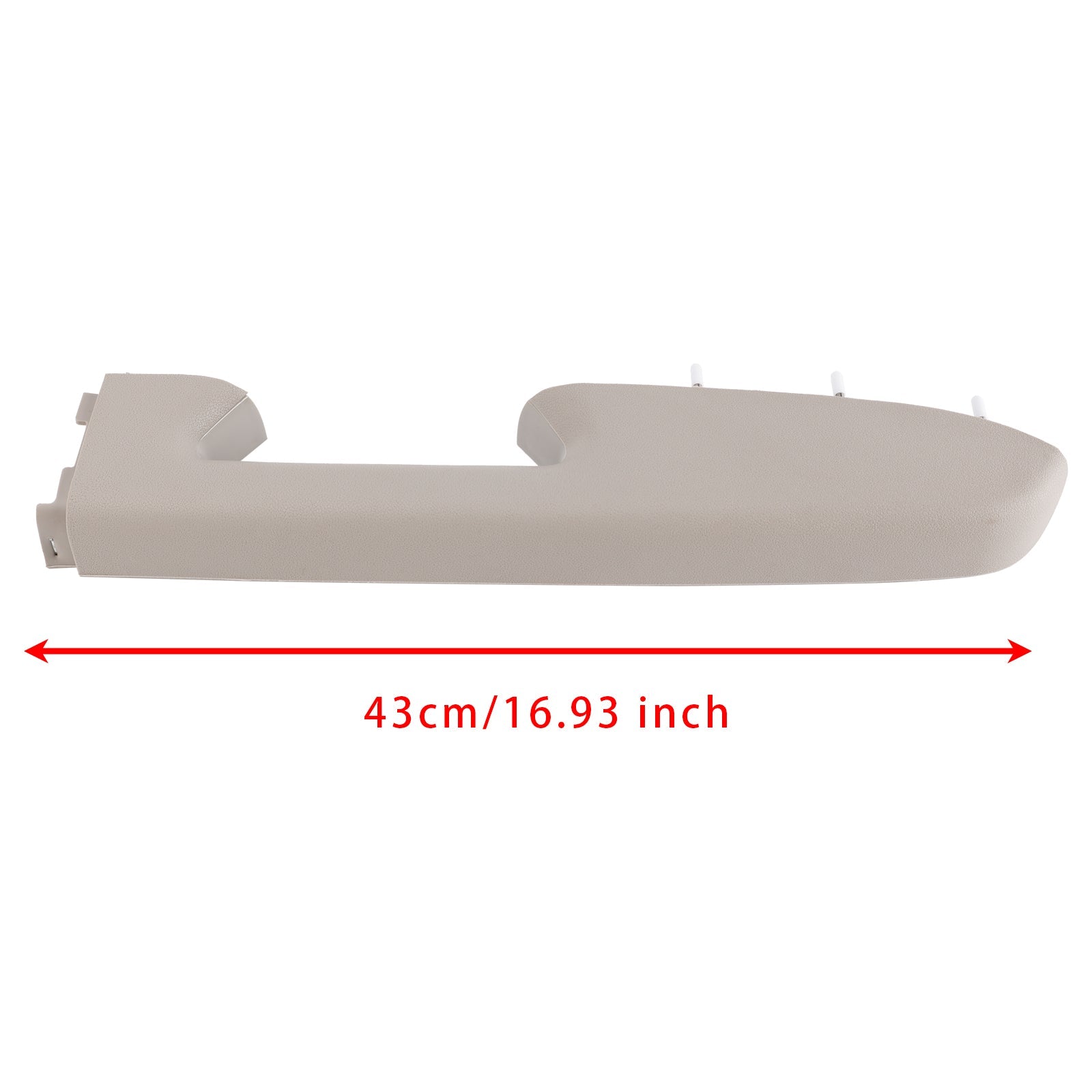 Kit de réparation d'accoudoir avant droit pour Chevy Silverado 1500 2500HD 2010-2014 (gris)