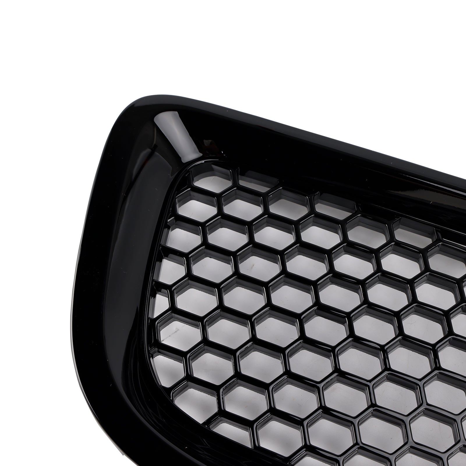 Grille de calandre en nid d'abeille pour pare-chocs avant noir brillant Volvo S40 V50 2008-2012