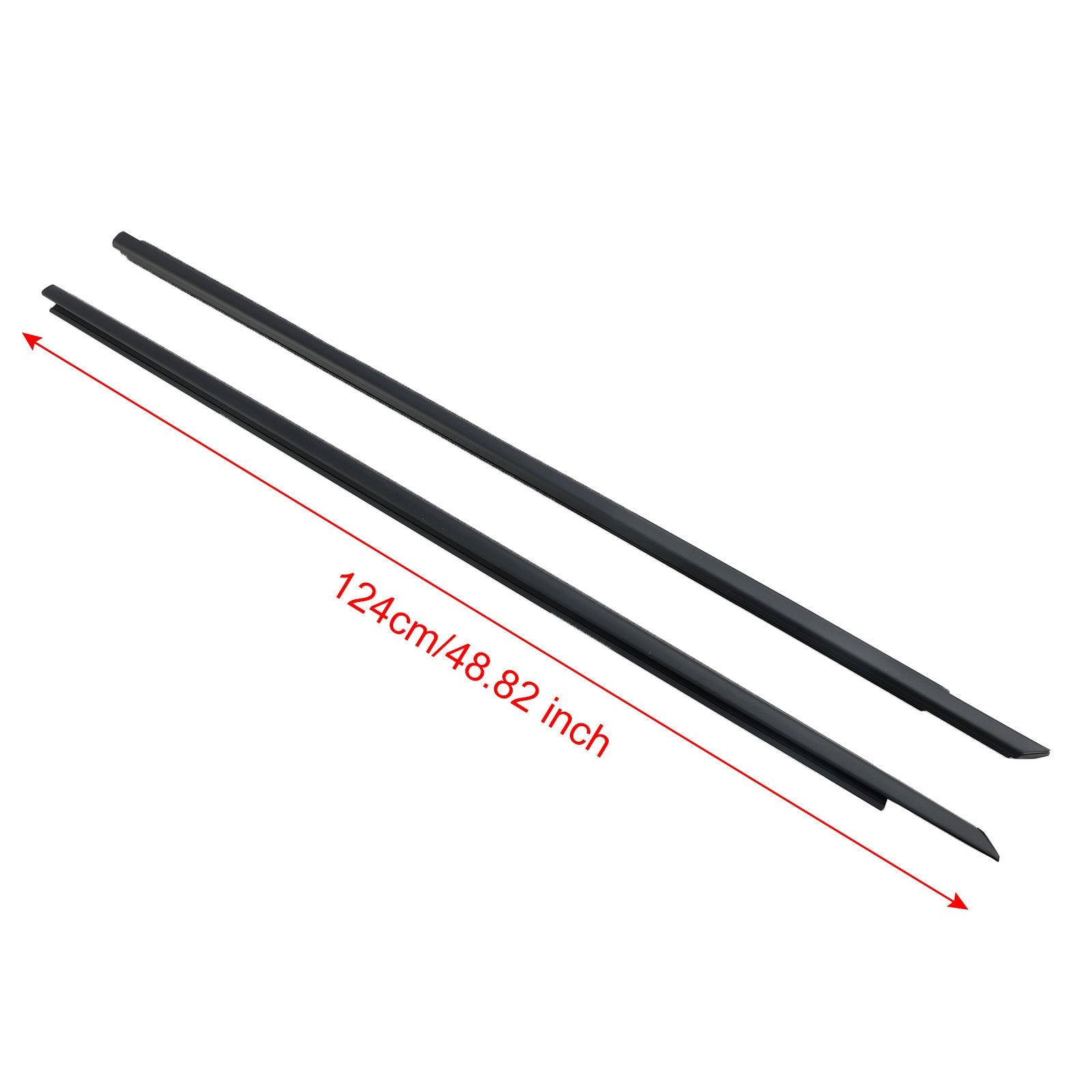 2008-2017 DODGE CHALLENGER 2 burletes para cinturón de ventana de puerta delantera