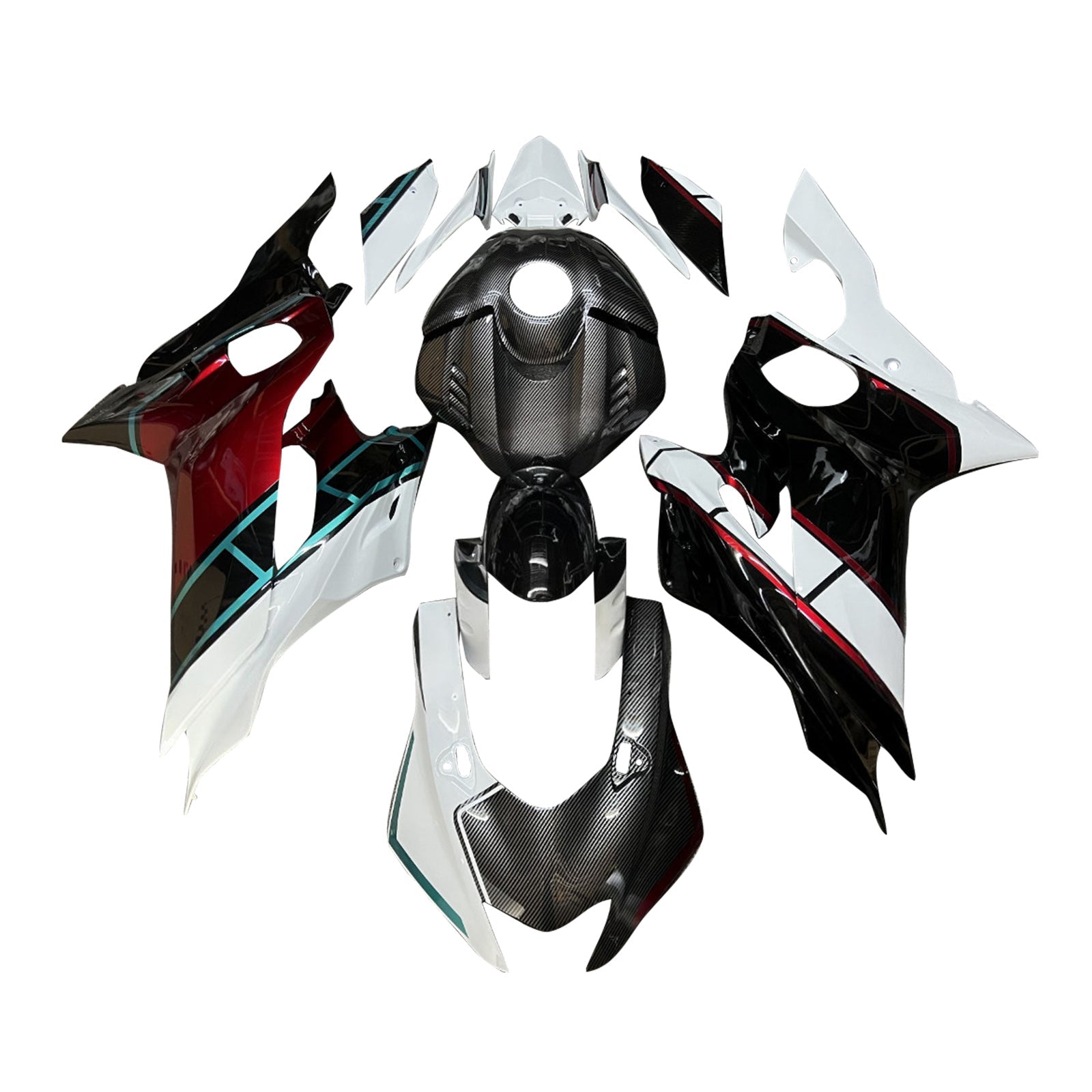 Kit carena iniettata in plastica ABS per Yamaha YZF-R6 2017-2023