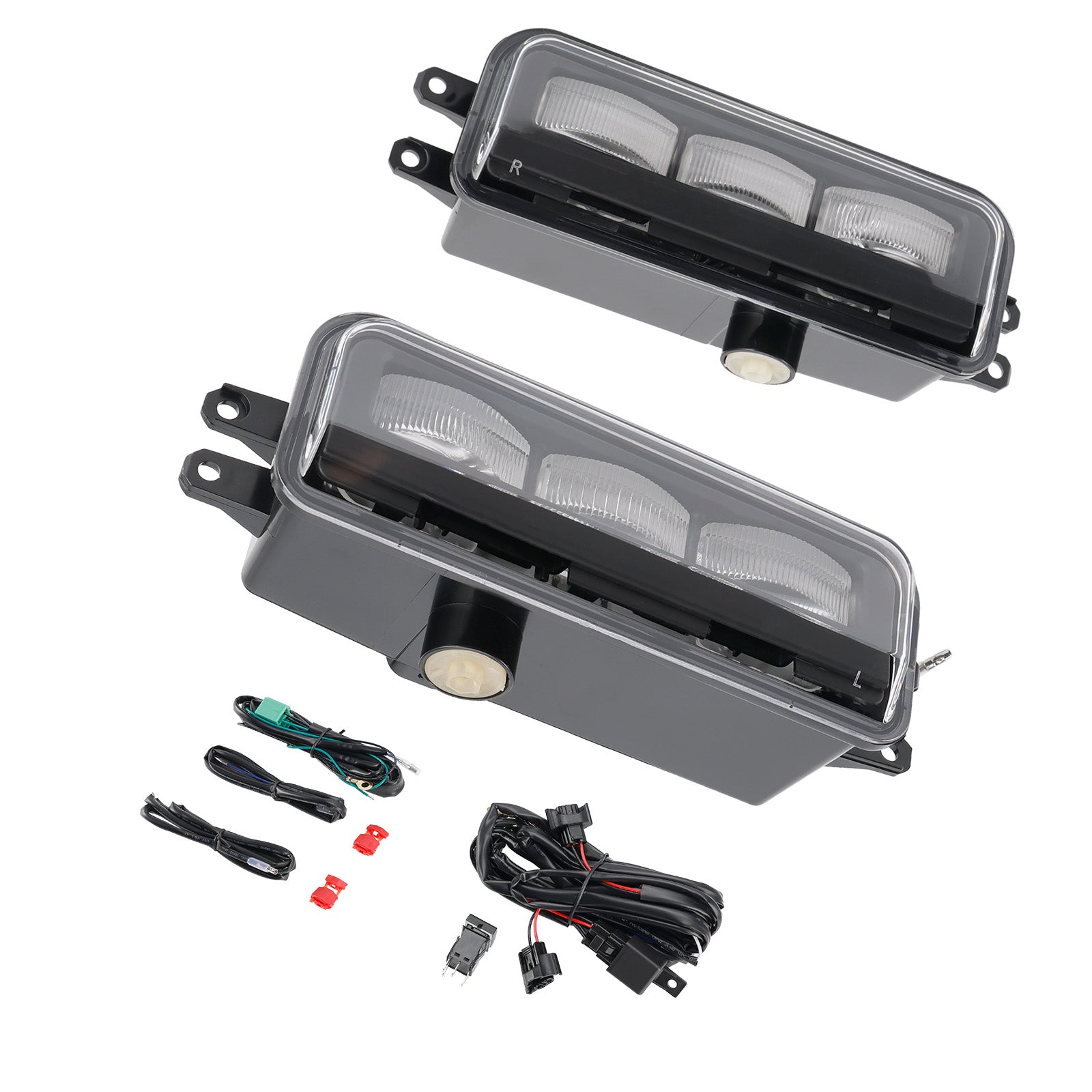 Feu antibrouillard avant à LED pour Toyota Tacoma 2024-2025 + faisceau de câbles