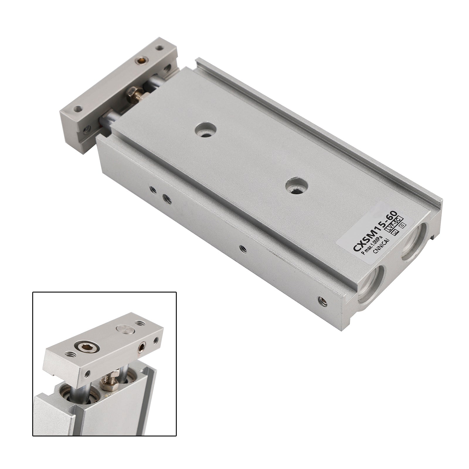 Vérin pneumatique à double tige SMC CXSM15-60 CXSM1030, double effet