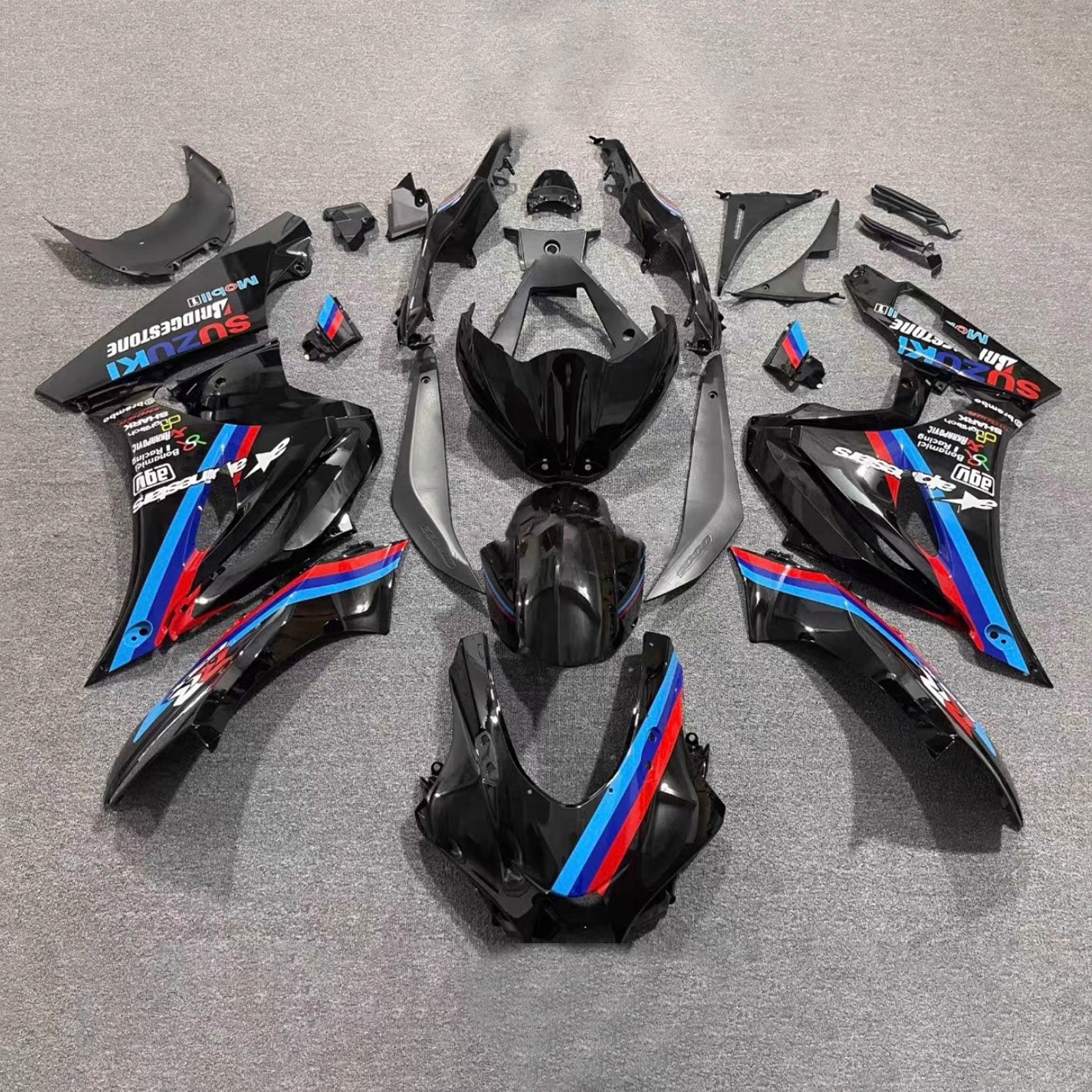 Kit de carénage injecté en plastique ABS pour Suzuki GSXR1000 2017-2025 K17