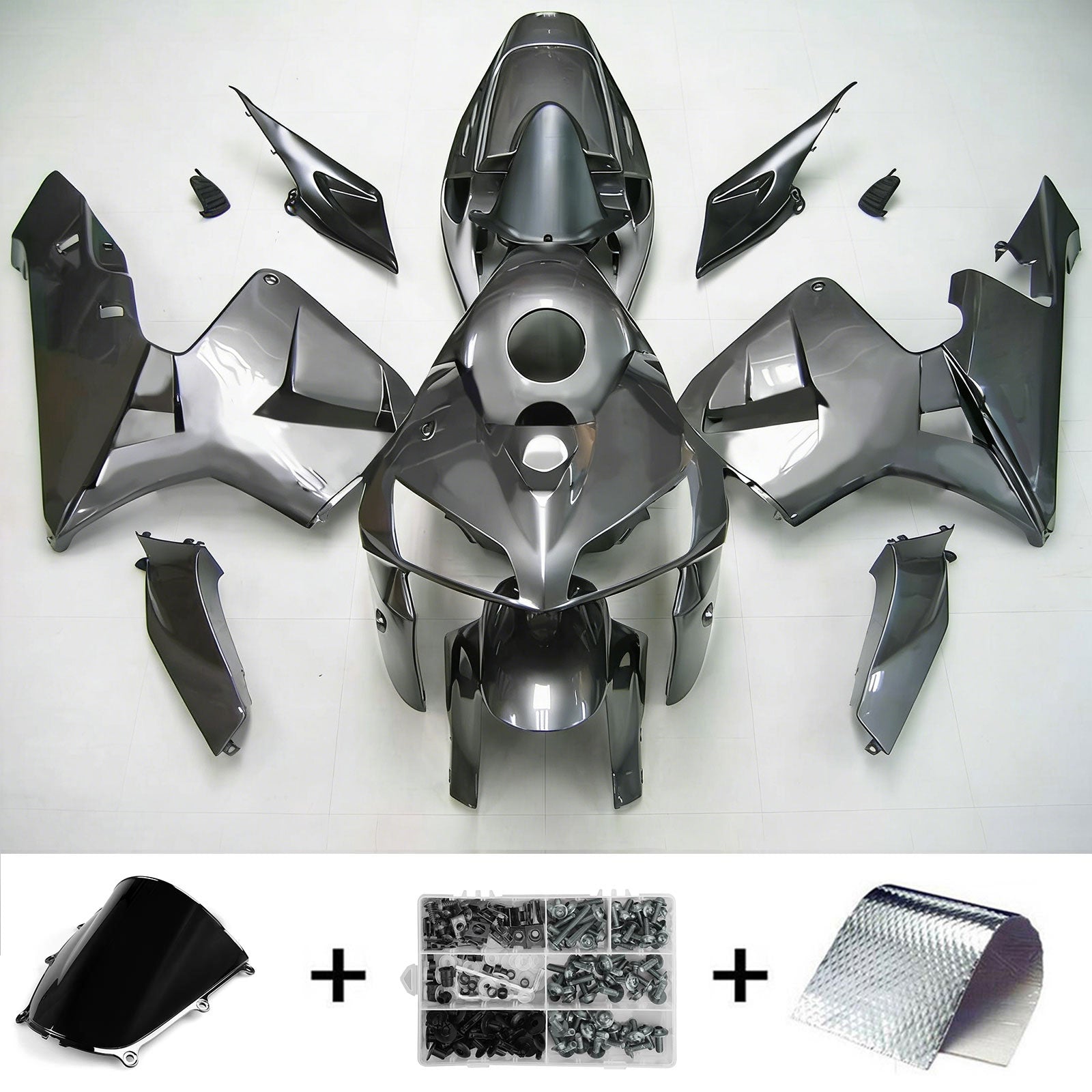 Kit de carénage par injection, carrosserie en plastique ABS pour Honda CBR600RR 2005-2006 F5