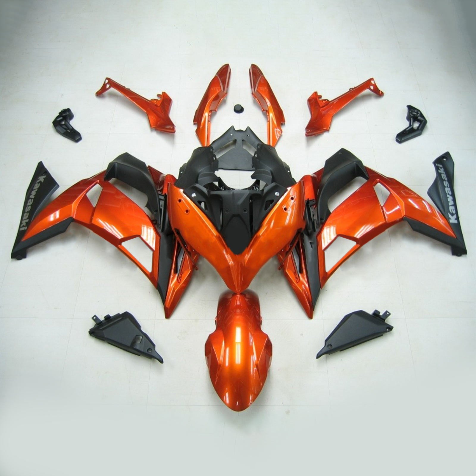 2017-2019 KAWASAKI ER6F/NINJA650R Kit de carenado de inyección de carrocería de plástico Abs
