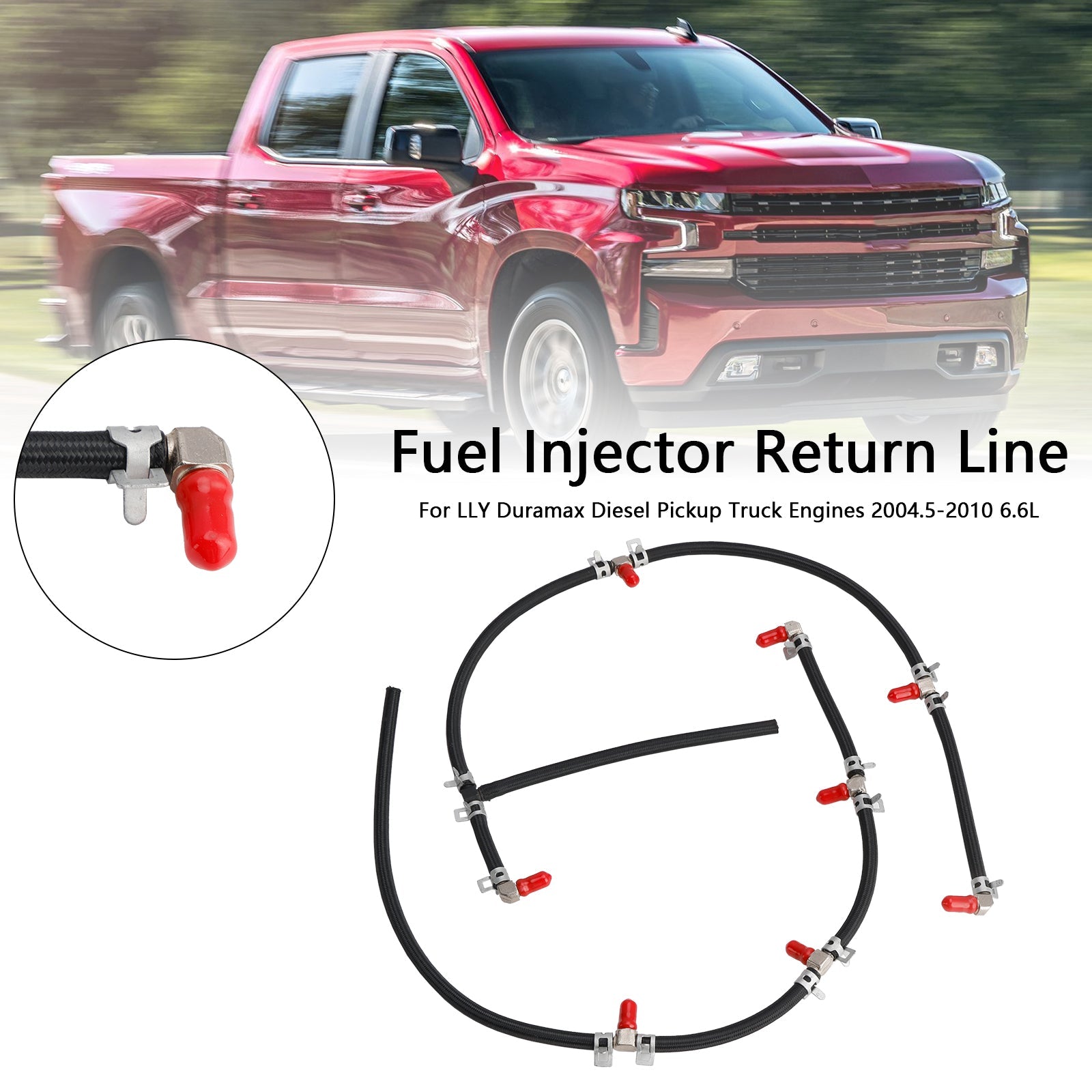 Zestaw wtryskiwaczy paliwa do silników Diesel Diesel Silny 6.6 L 2004-2010