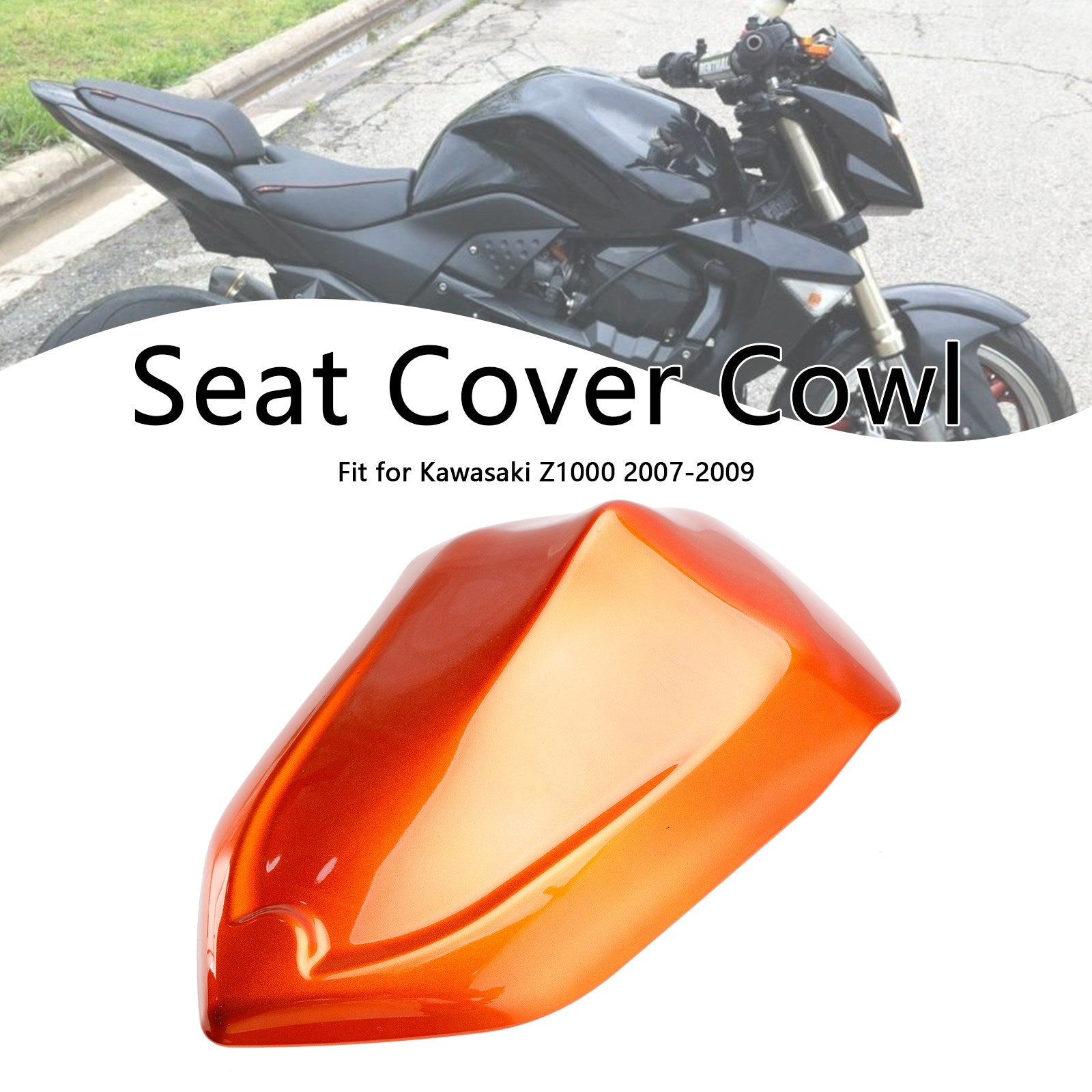 Capot de carénage de siège arrière pour Kawasaki Z1000 2007-2009