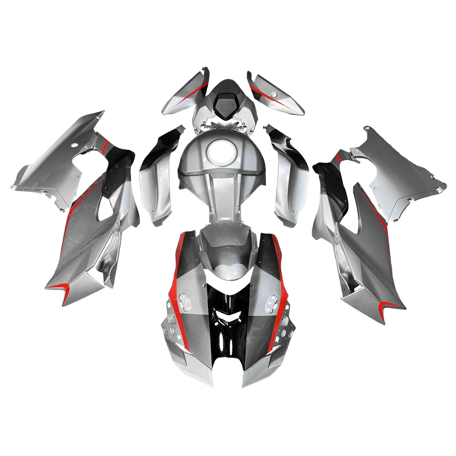 Kit carenatura iniezione ABS per Kawasaki ZX-10R ZX-10RR 2021-2025