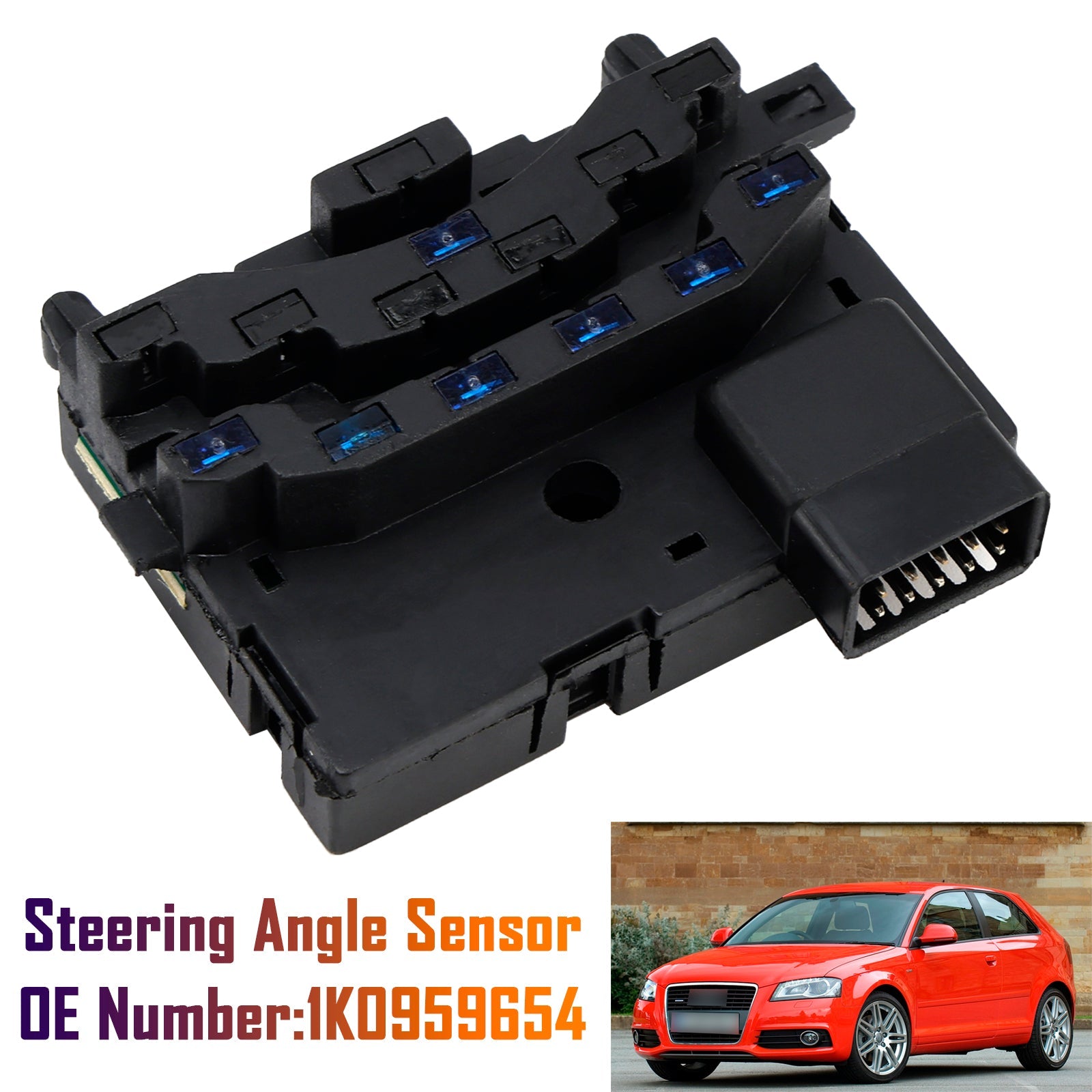 Sensore di posizione d&Sensore angolo sterzo 1K0959654 per VW GOLF Mk5 Jetta EOS Audi A3 8P