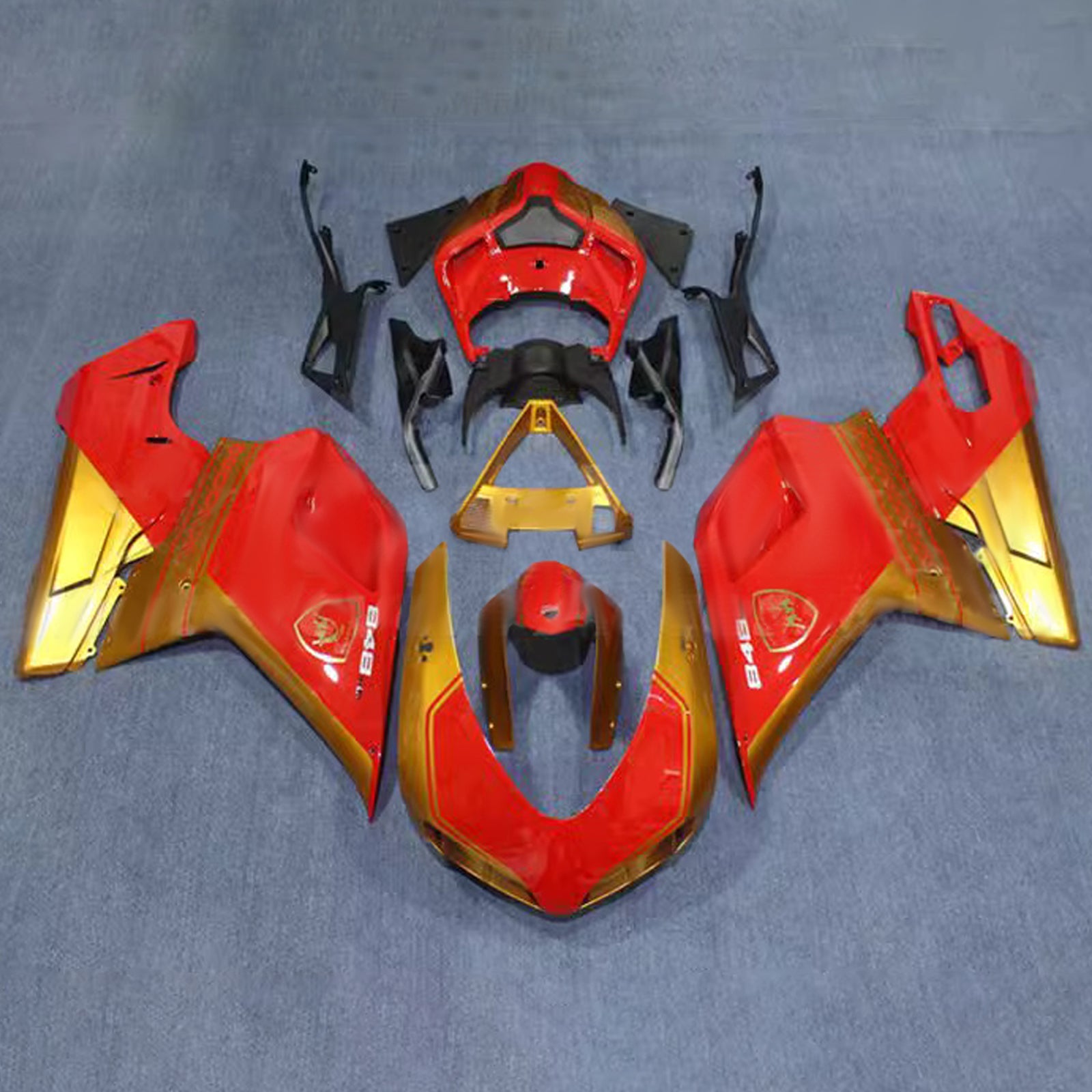 Kit de carenado de ABS para Ducati 1098 1198 848 2007-2011