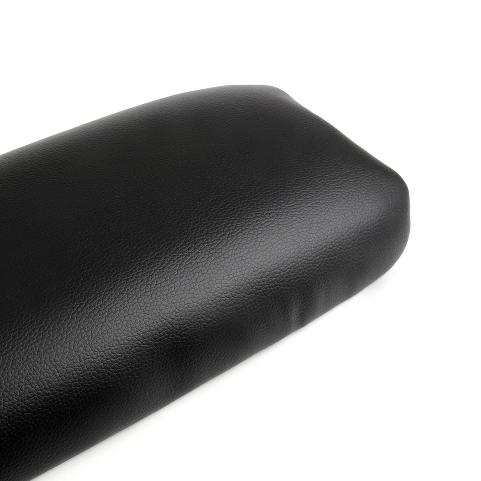 Couvercle de console centrale d'accoudoir en cuir noir pour Honda Civic 2006-2009