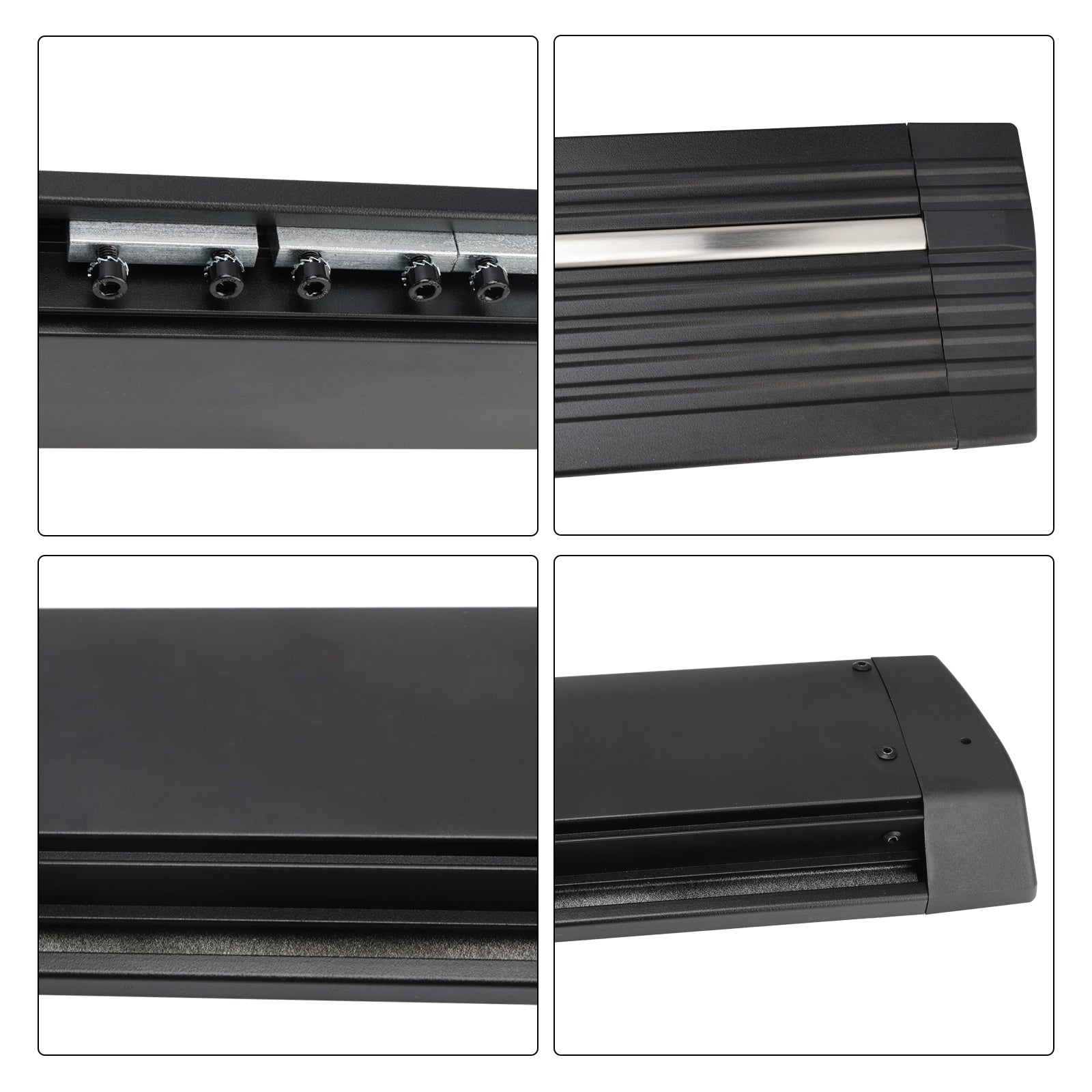 Marchepieds électriques pour Ford Ranger T7/T8 2021 avec feux de marche à DEL