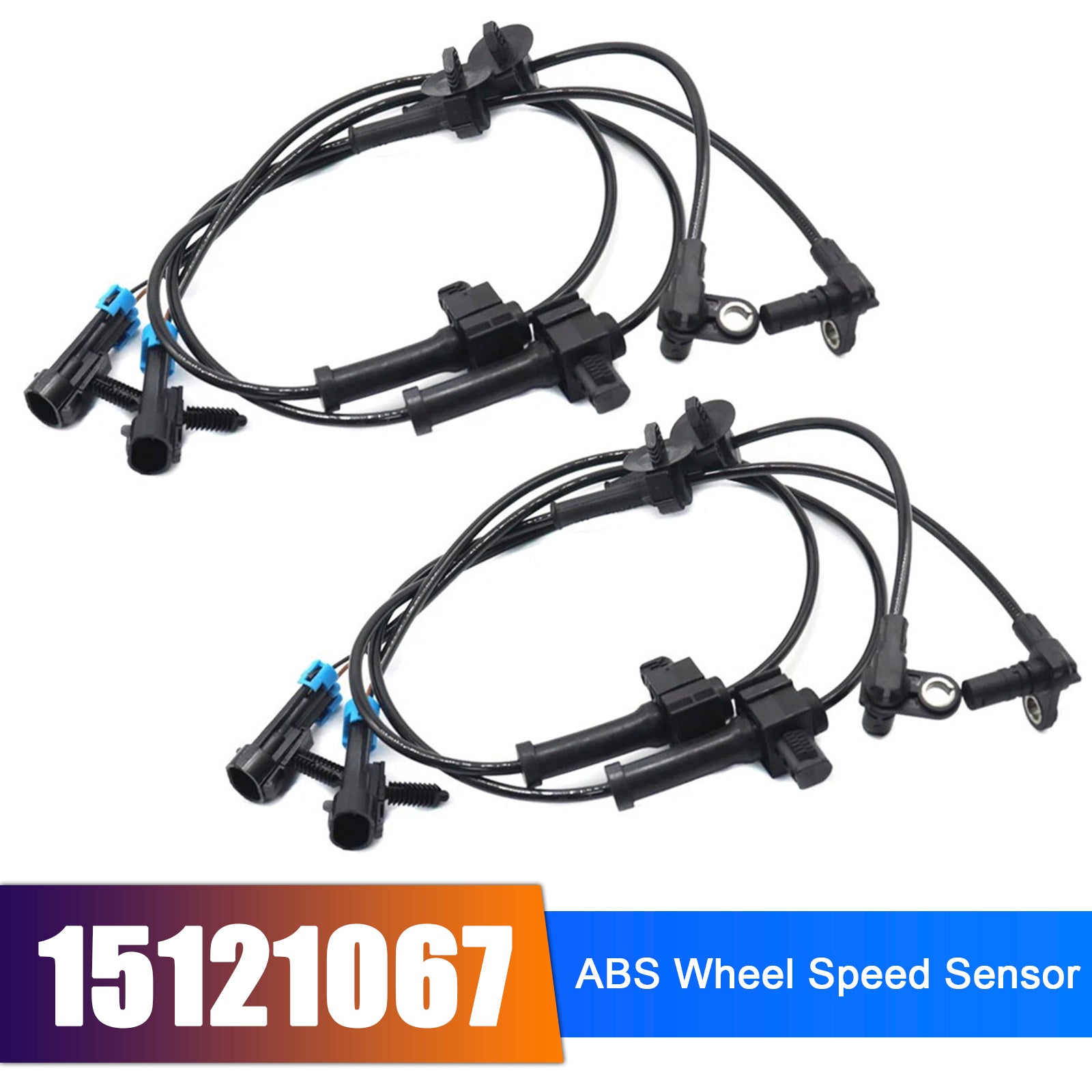 Sensor de velocidad de rueda ABS trasero izquierdo y derecho 15121067 para Cadillac Escalade