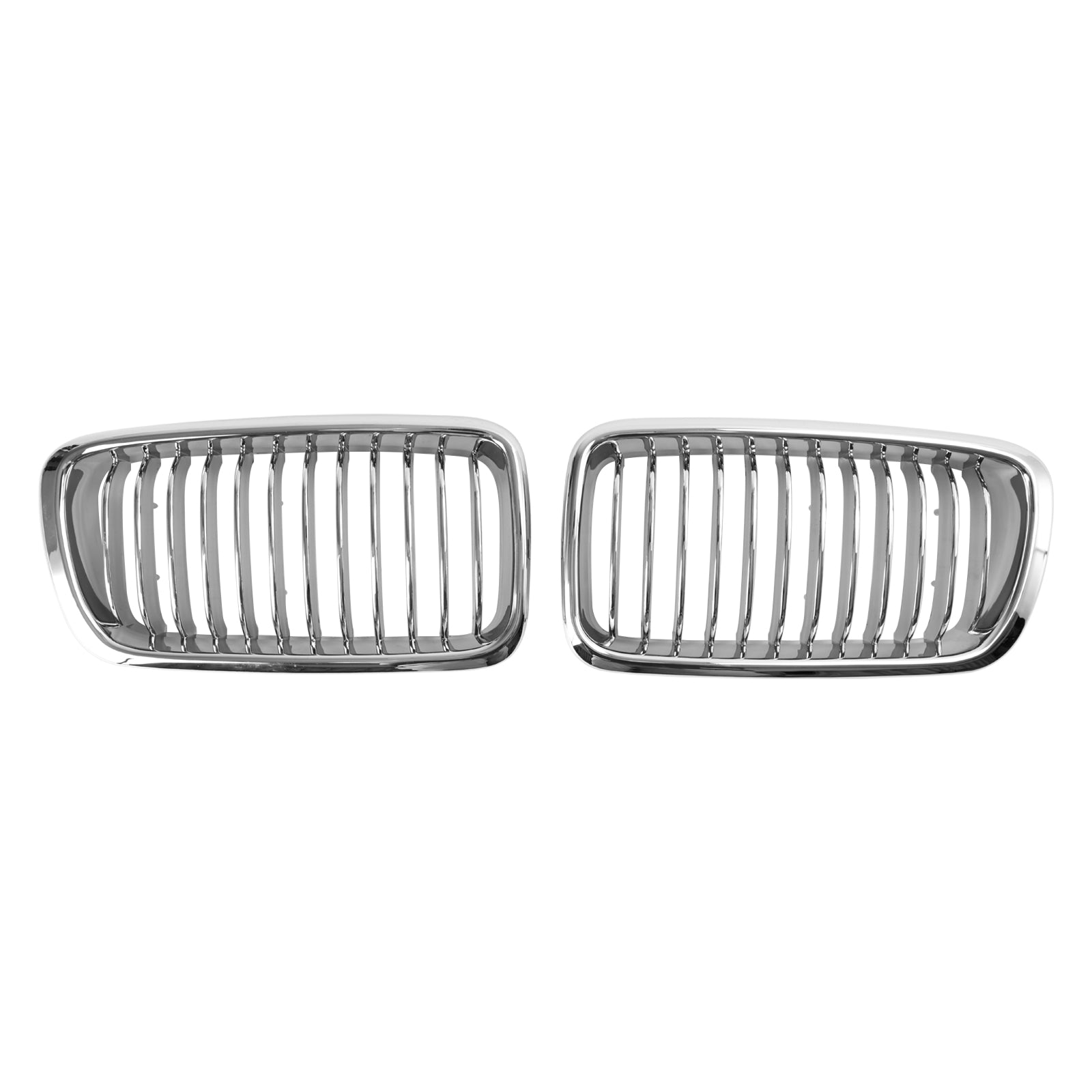 2PCS Chrome Front Kidney Grill Grill dla BMW 7 Series E38 1994-2001