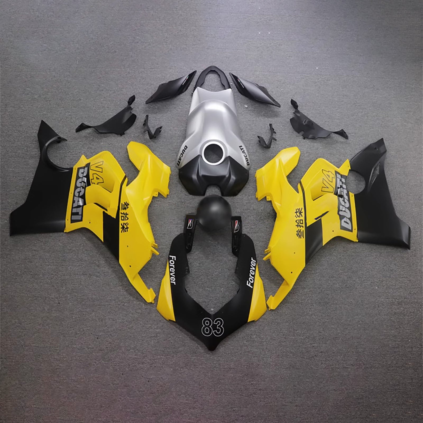 Kit de carénage par injection pour Ducati Panigale V4/V4S 2020-2021 2019-2022 V4SP/V4R