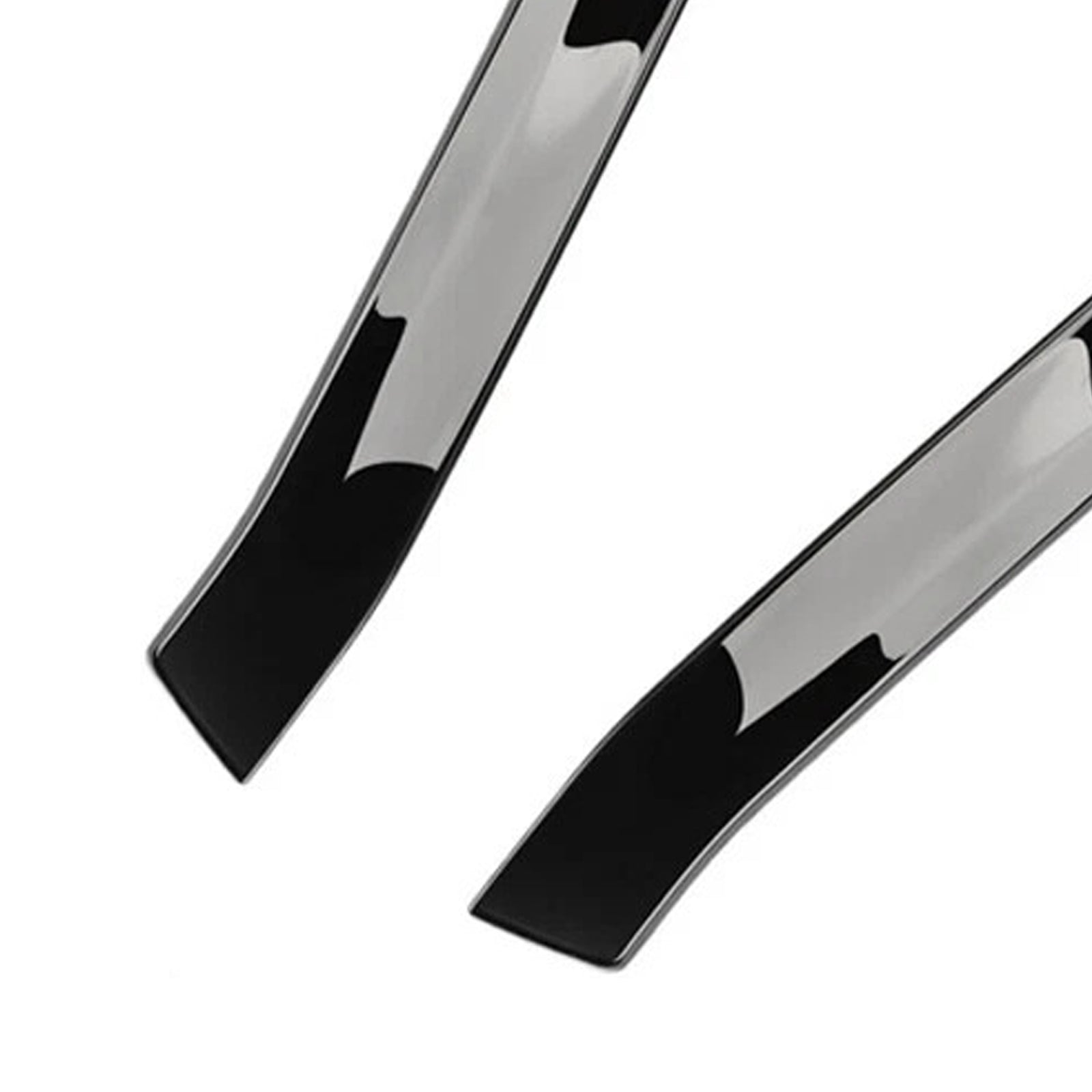 Paire de becquets latéraux de lunette arrière noir brillant pour VW Golf MK6 GTI 2008-2013