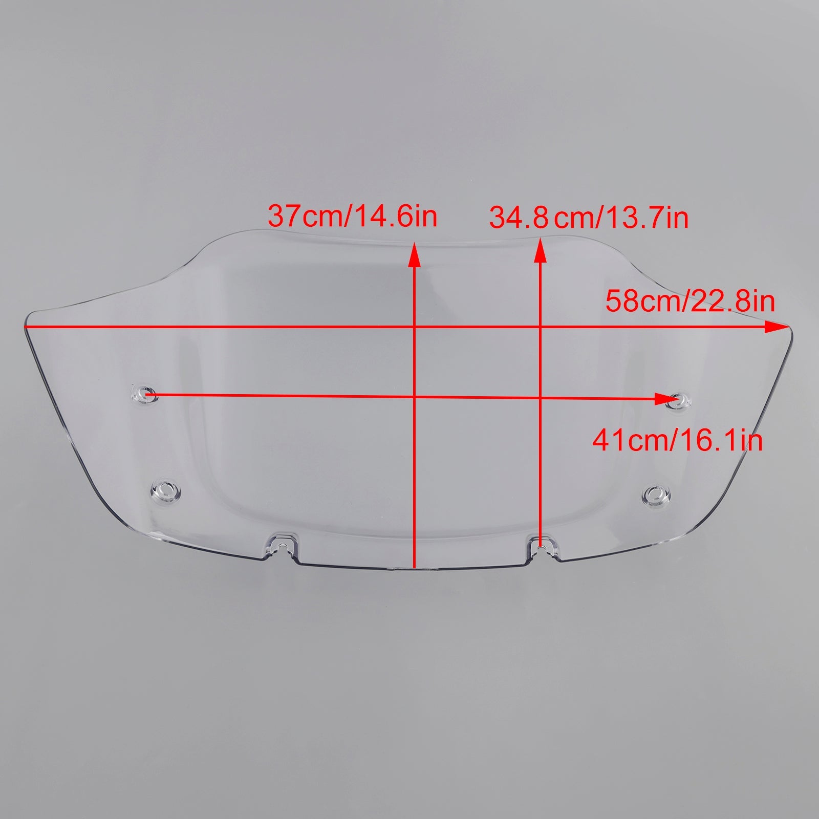 Pare-brise Touring Street Glide CVO 117 121 2023-2024
