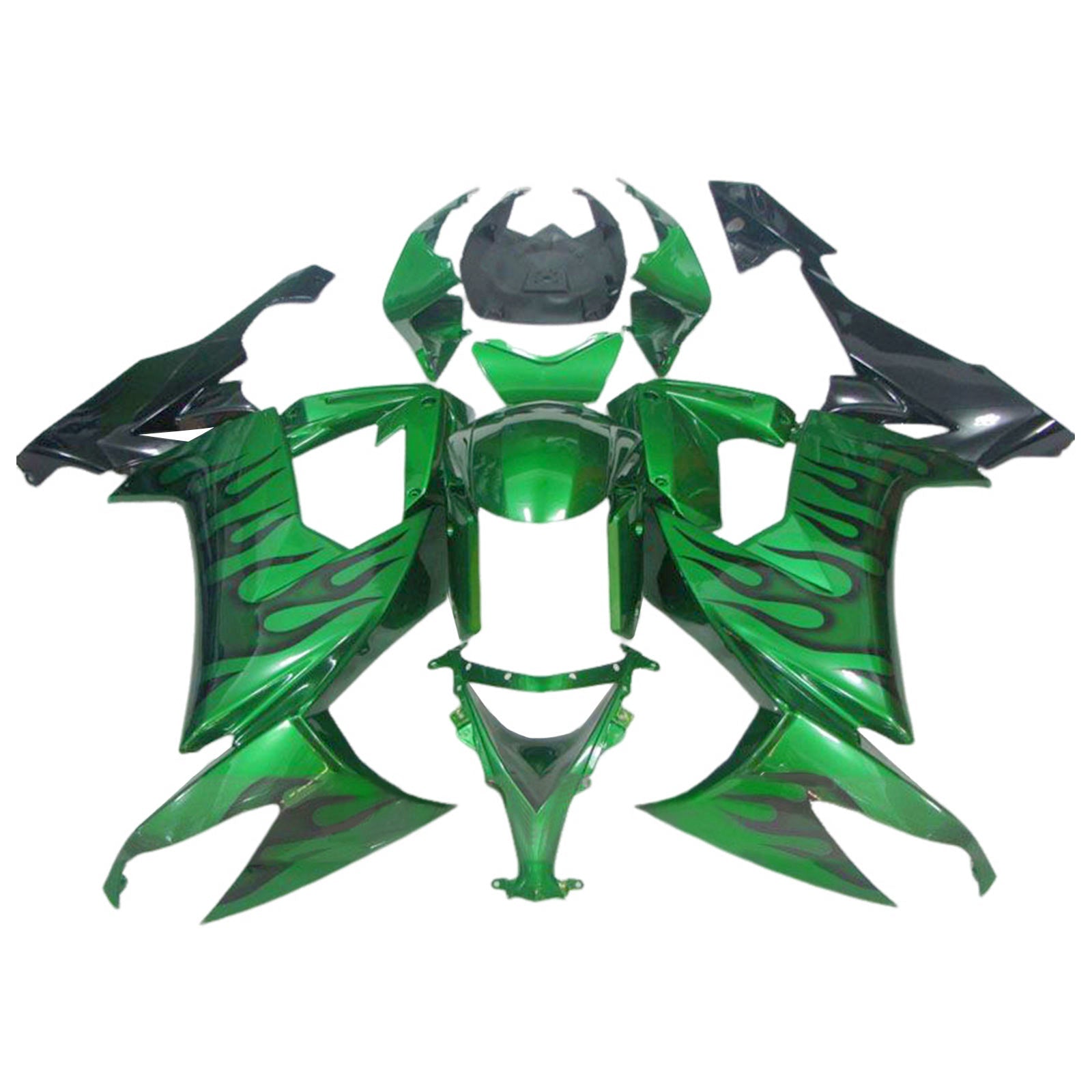 Kit carena iniezione Kawasaki ZX10R 2008-2010 Carrozzeria in plastica ABS