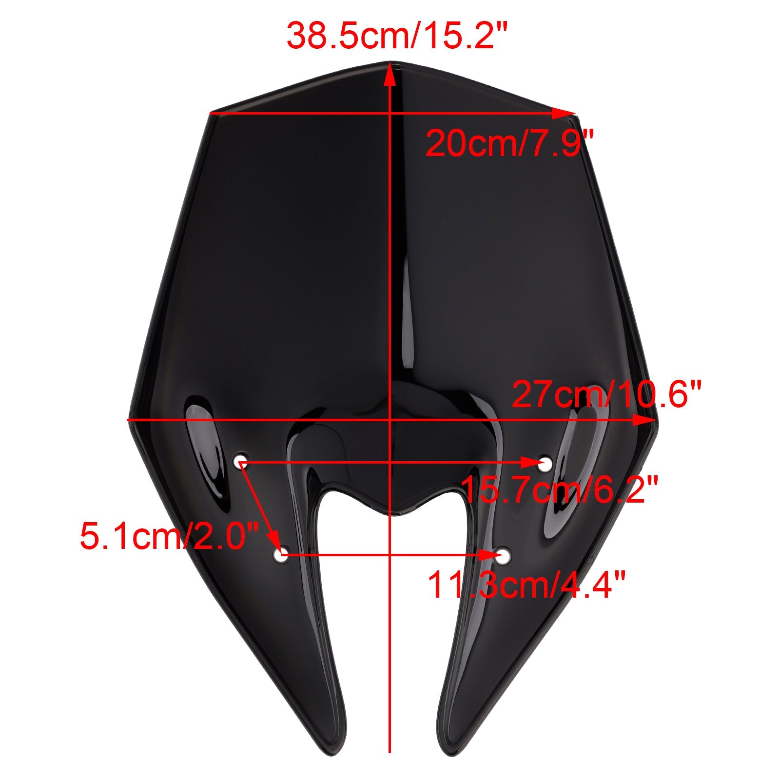Pare-brise + support pour Kawasaki Z900 2025