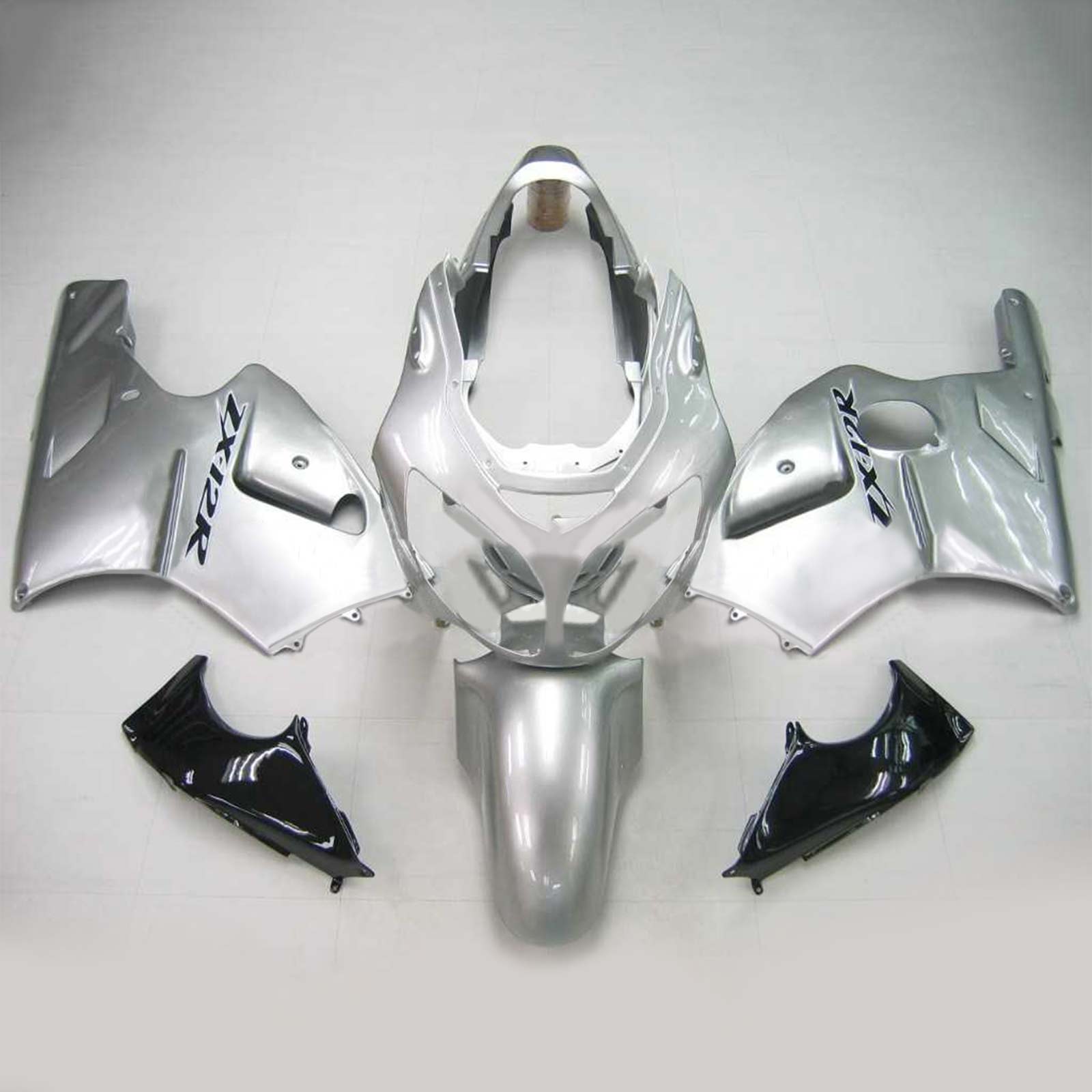 2000-2001 Kawasaki ZX12R Zestaw owiewek wtryskowych z tworzywa sztucznego ABS Fit