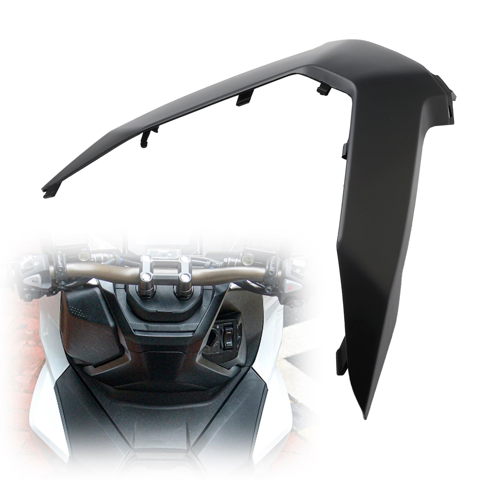 Panneaux de carénages de couvercle supérieur de guidon conducteur Honda ADV 160 2023-2024