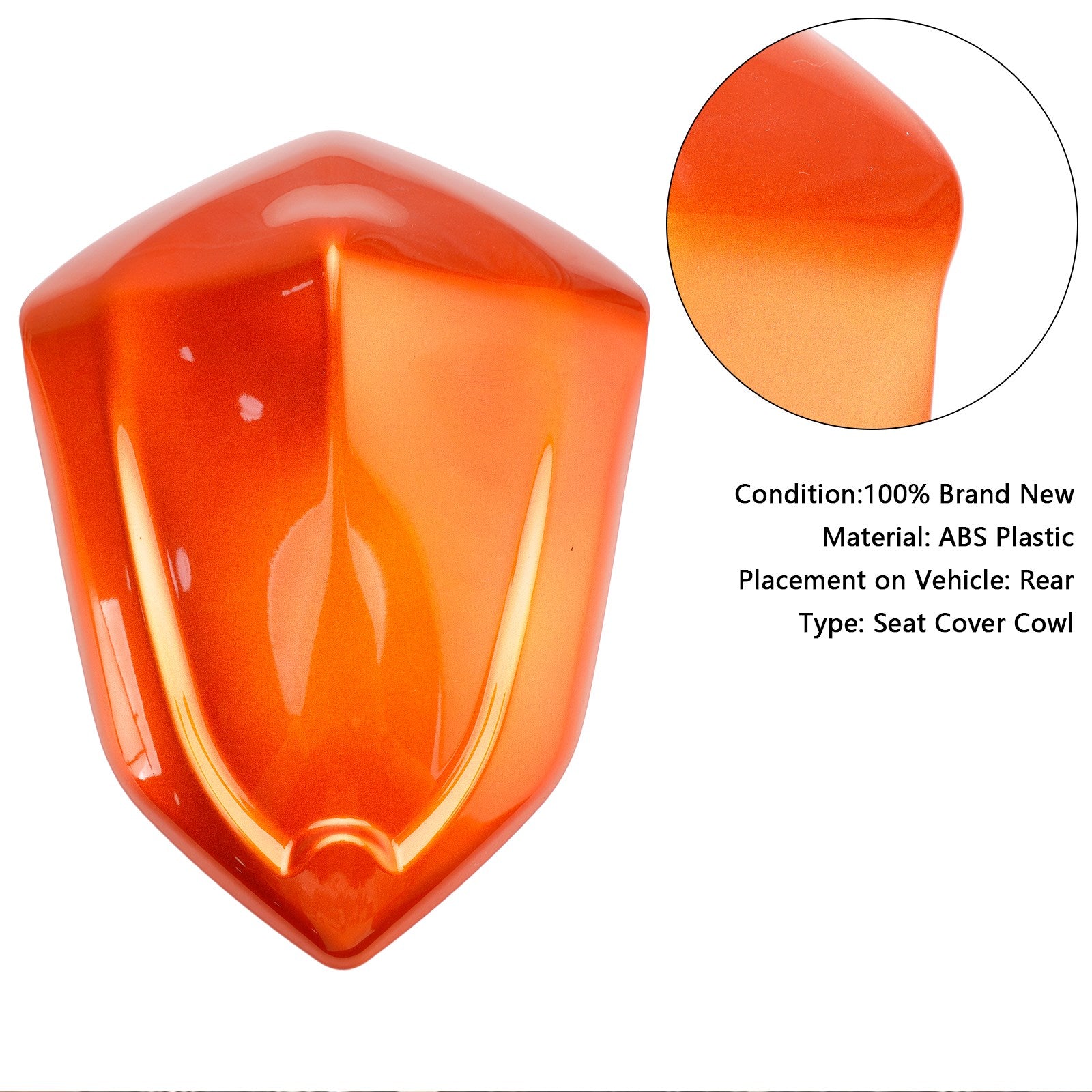 Capot de carénage de siège arrière pour Kawasaki Z1000 2007-2009