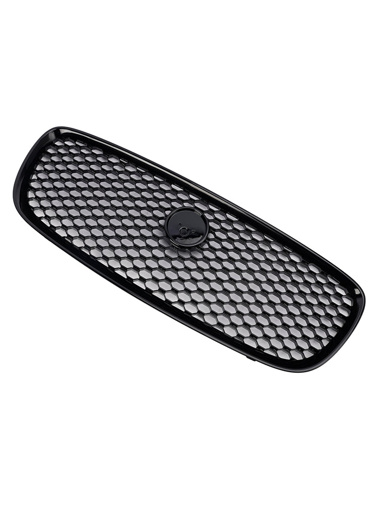 Grille de pare-chocs avant style Jaguar XF XF-R 2016-2019, noir brillant