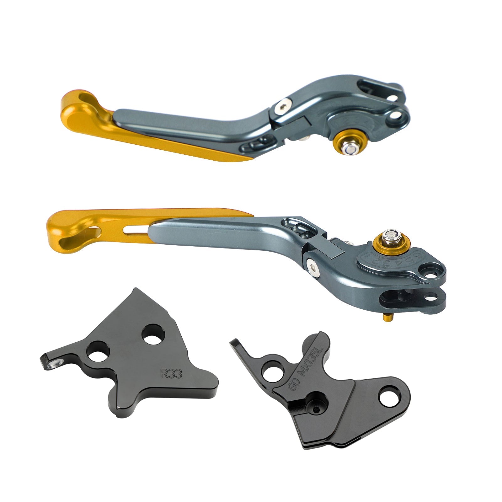 Leva del freno frizione regolabile per Yamaha YBR125 2005-2014