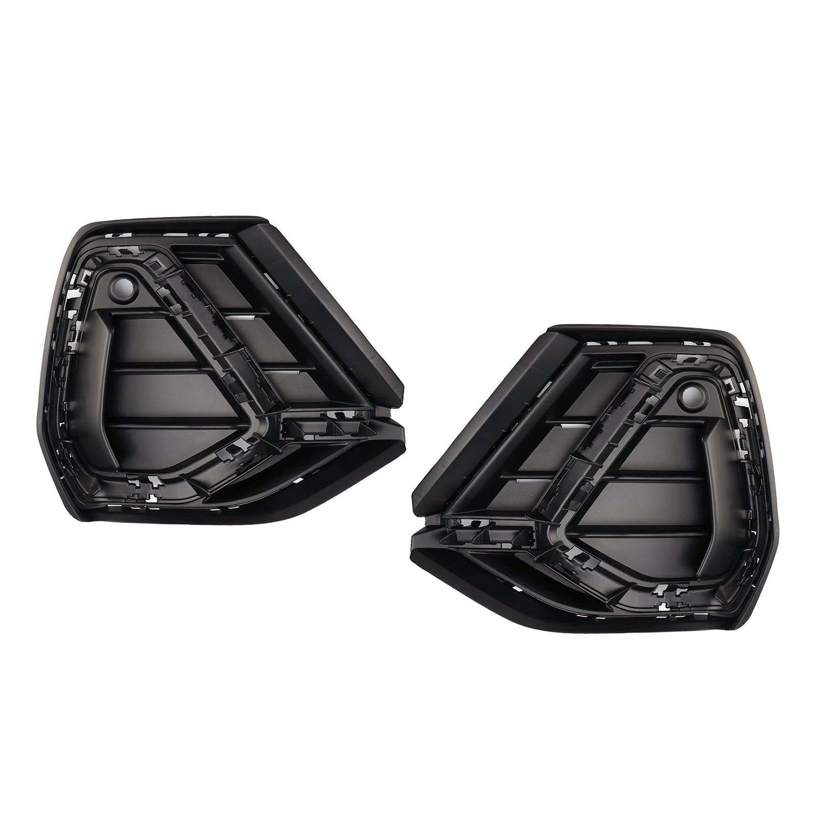 Parrilla delantera negra brillante para Audi Q3 S-Line 2019-2022 (2 piezas)