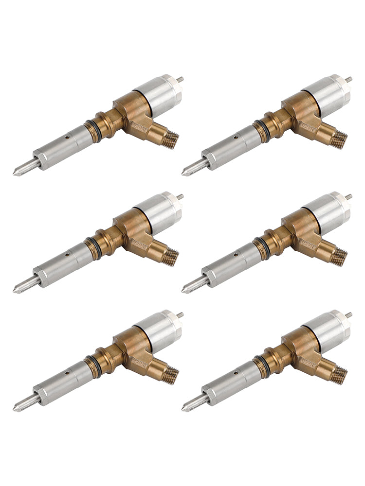 6PCS Fuel Injectors 3264700 Pour Caterpillar C6 C6.4 Pour CAT 320D Excavator