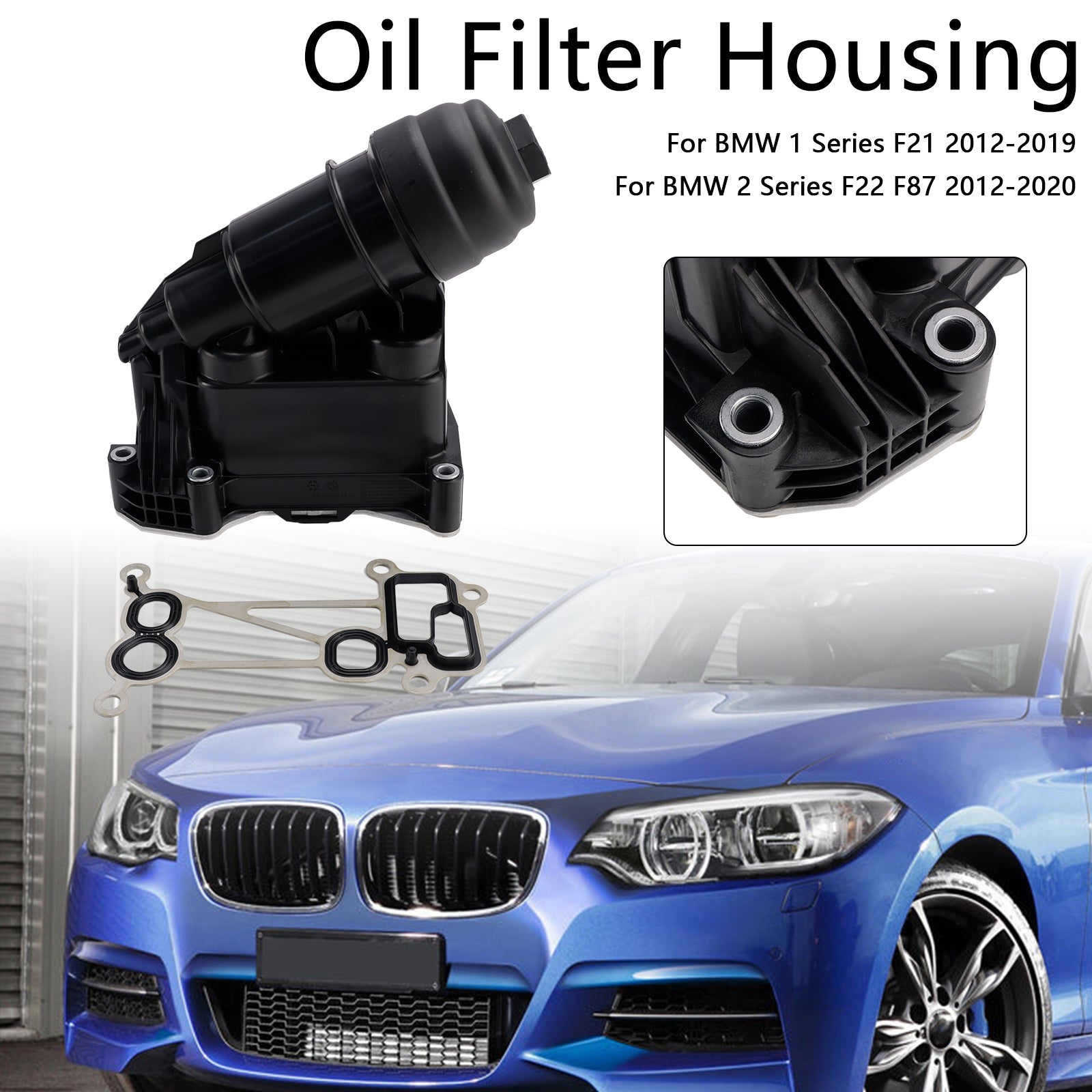 Caso de filtro de aceite BMW 4 F36 2014-2020 7800066 11427800066