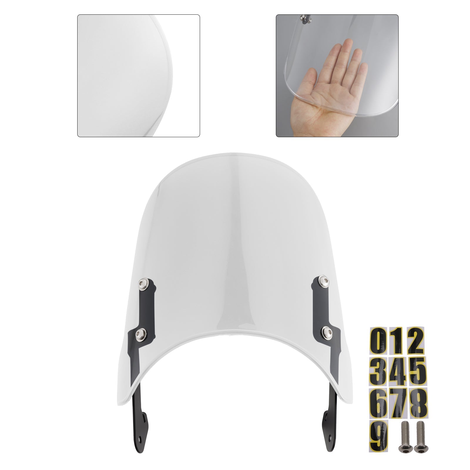 Pare-brise compatible avec YAMAHA XSR 155 2020-2023 XSR 125 2024-2025