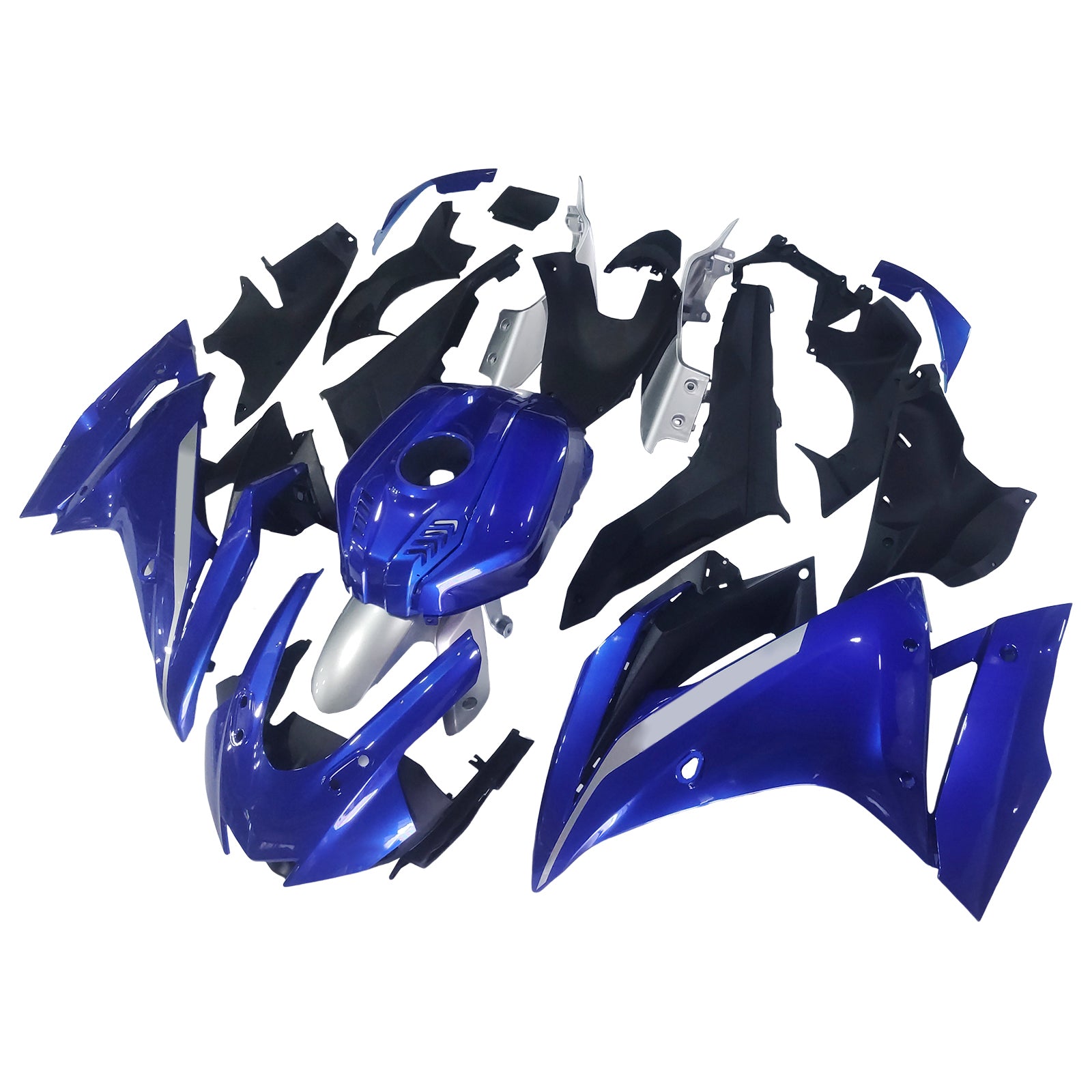 Kit de carénage injecté en plastique pour Yamaha YZF R125 2019-2022