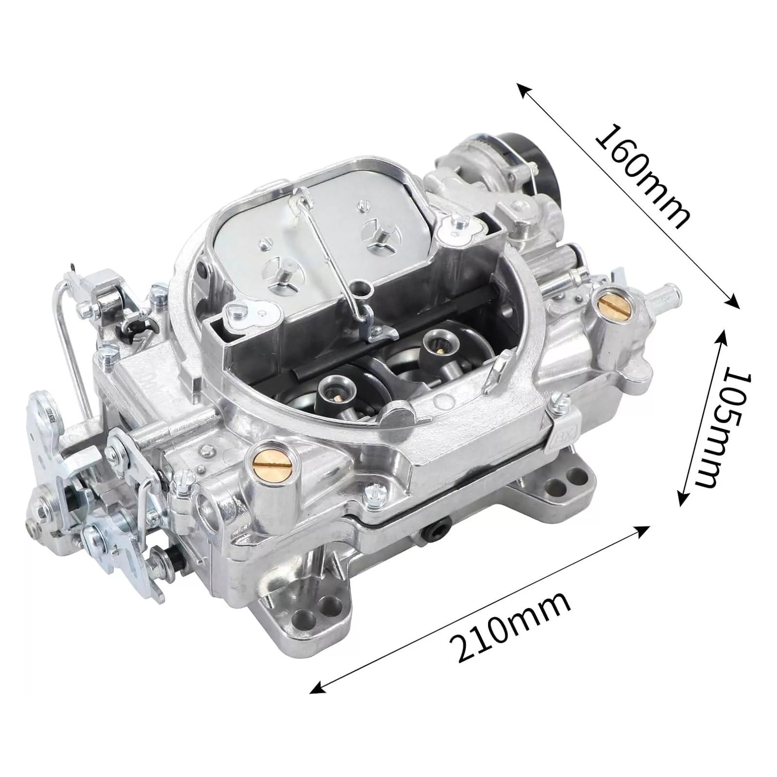 4-tynnyri kaasutin Edelbrock 1411 Performer 750 CFM Electric Choke