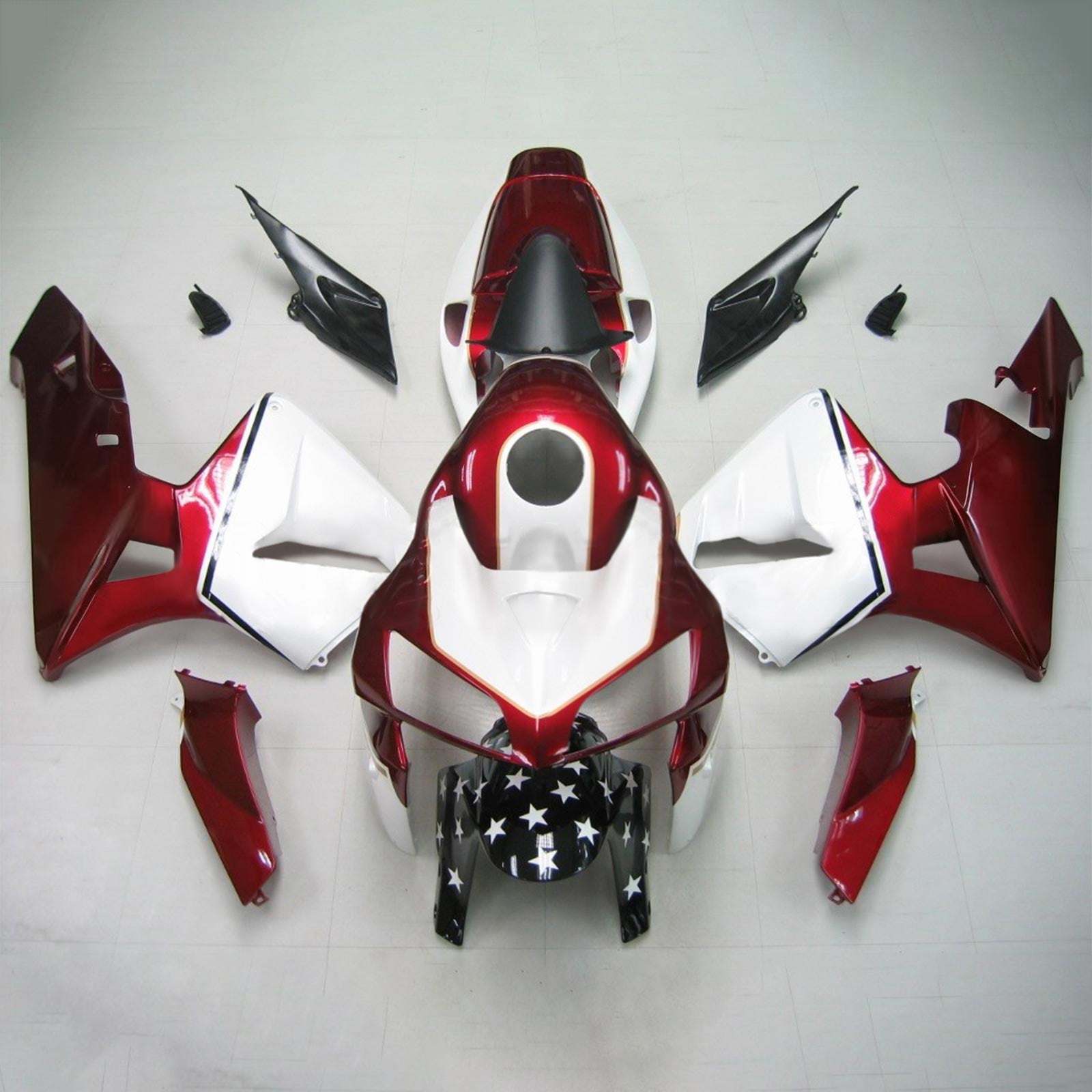 Kit de carénage par injection, carrosserie en plastique ABS pour Honda CBR600RR 2005-2006 F5